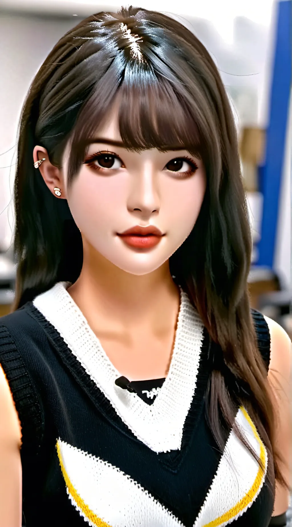 ai character: aurora background