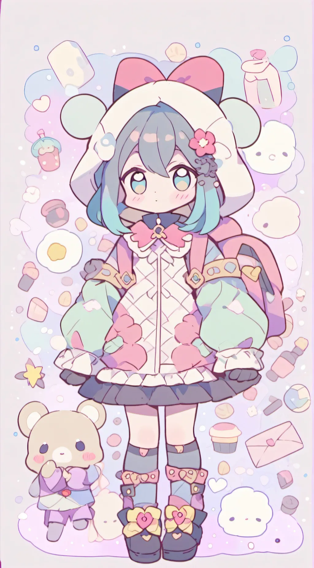 ai character: giyu x obanai background