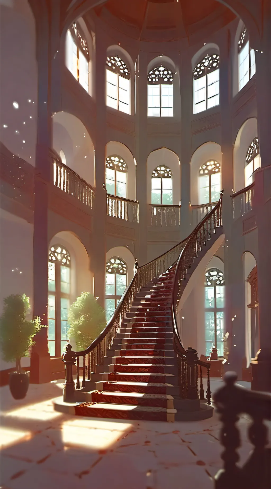 ai character: Hogwatrs background