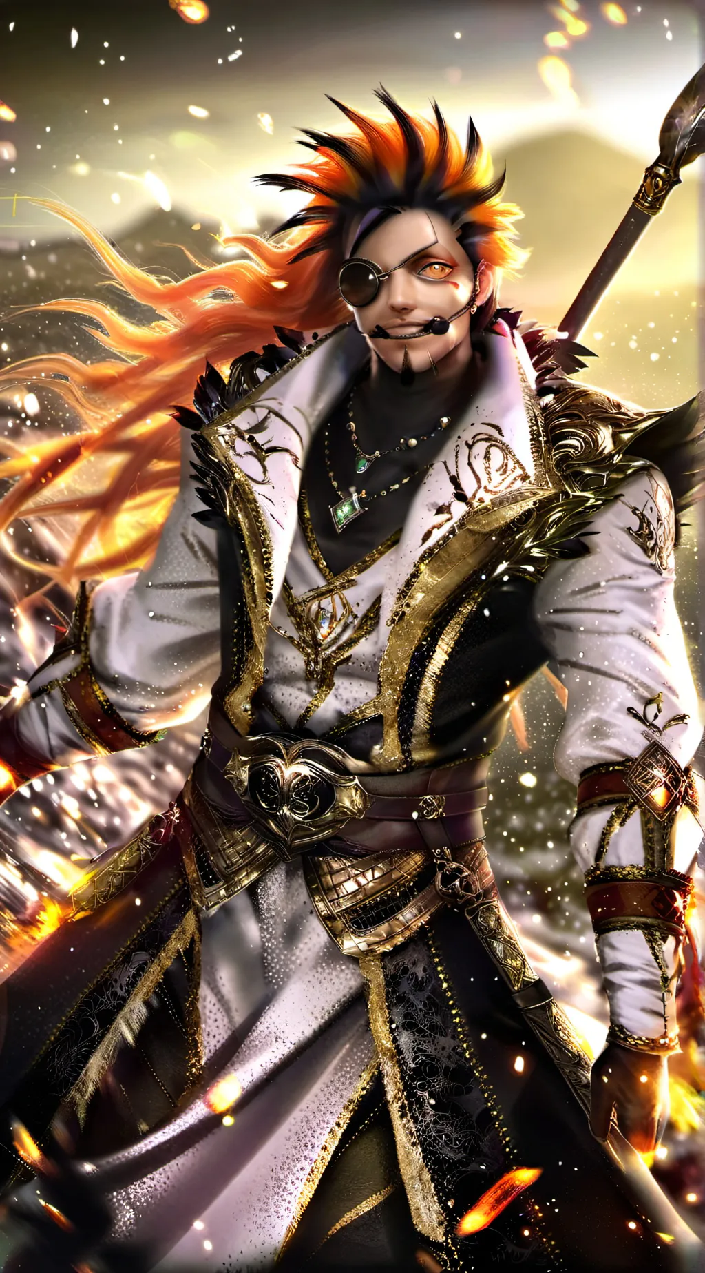 ai character: Eclipse background