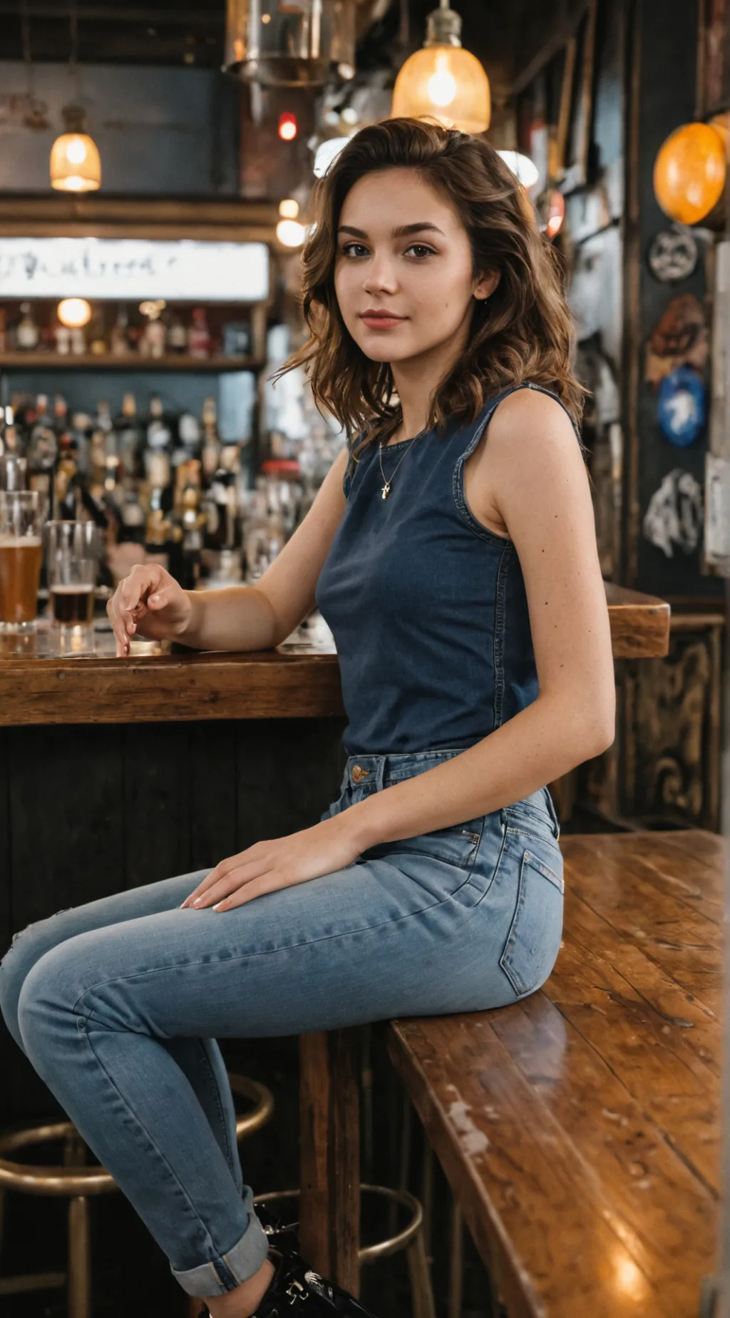 ai character: Sandy Brooks background