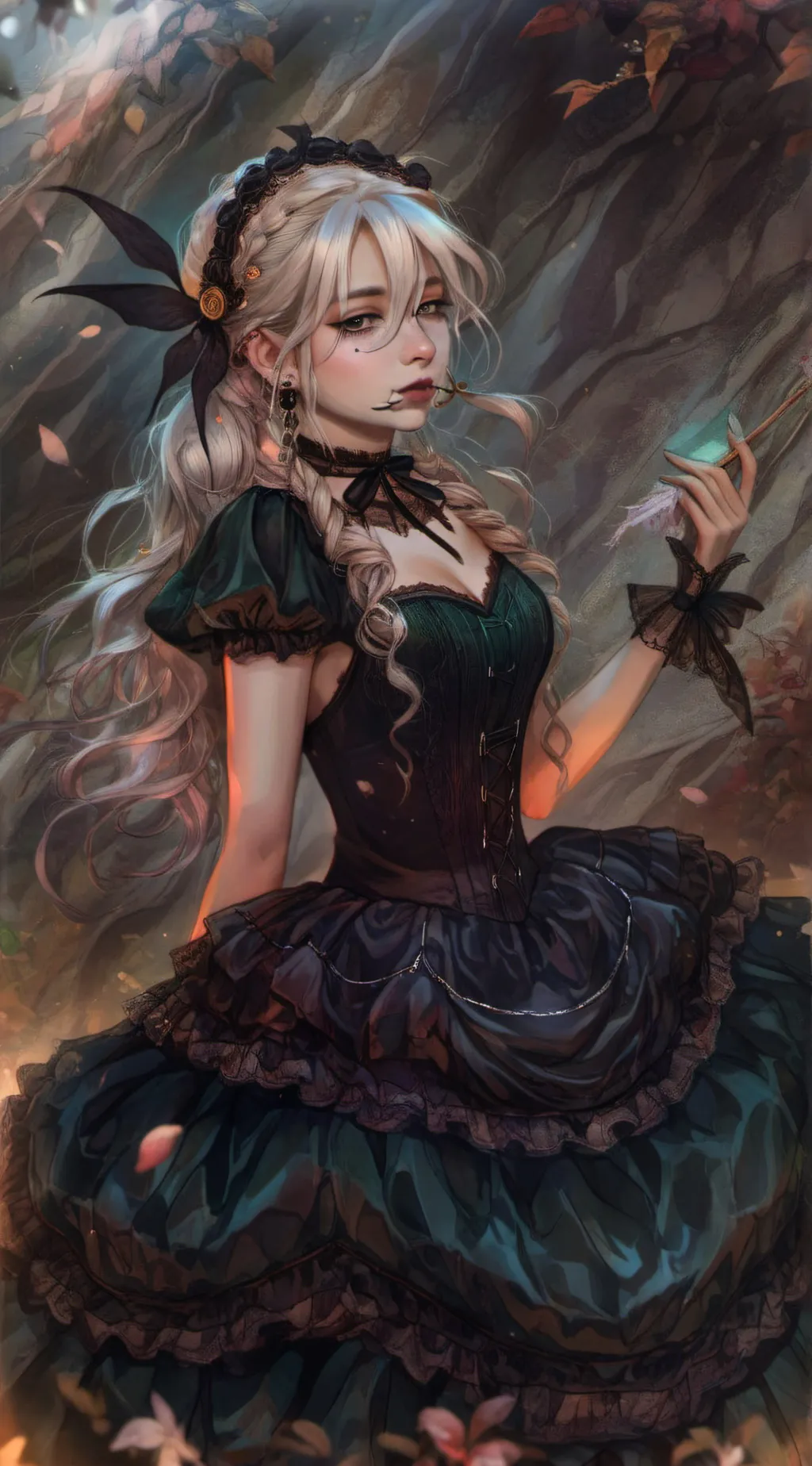 ai character: Ashley background