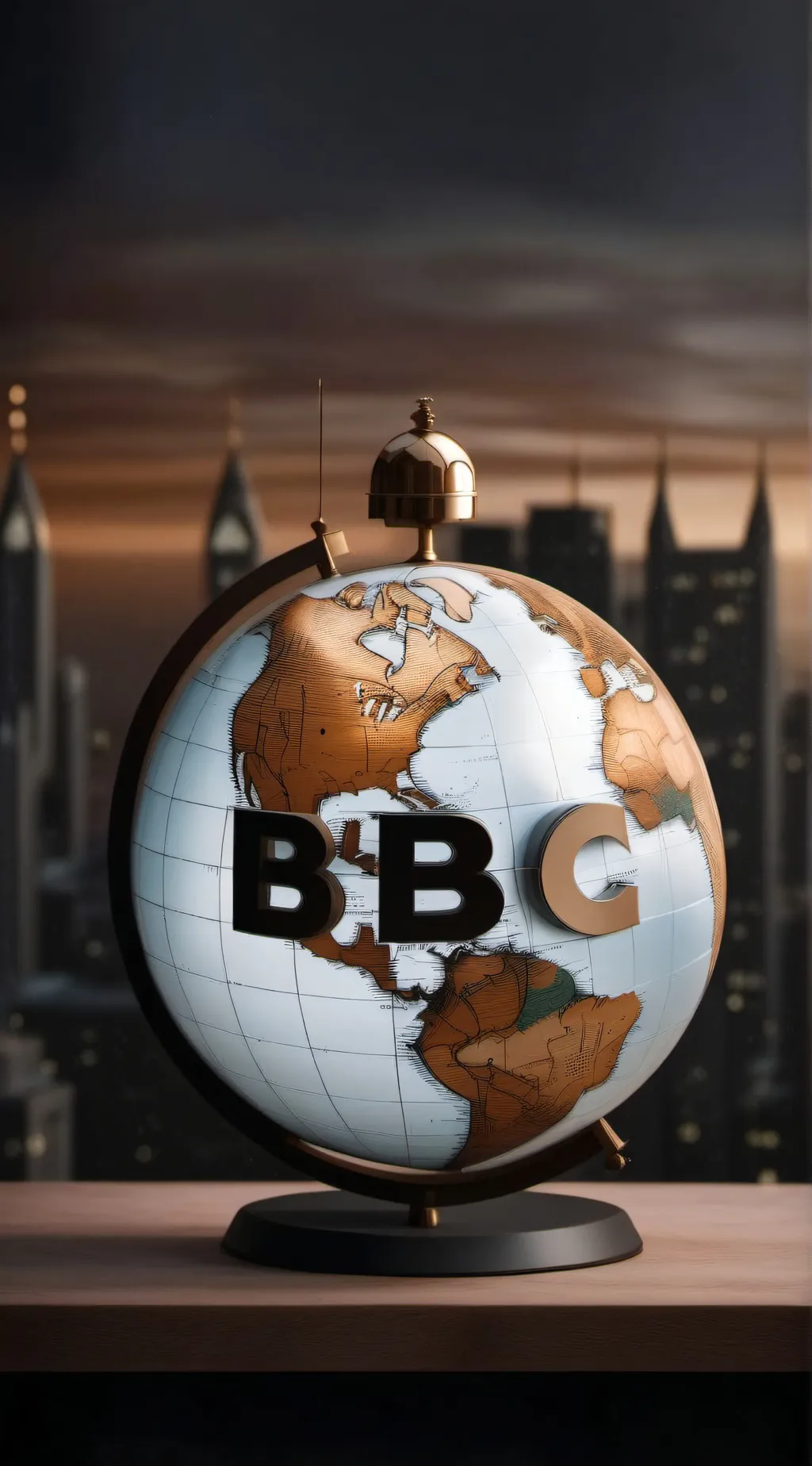 ai character: BBC 1 closing down background