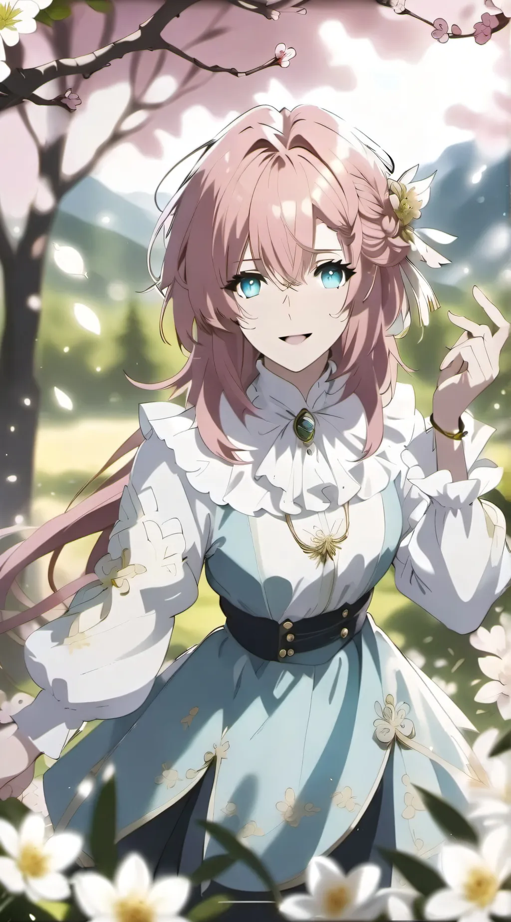 ai character: Iris  background