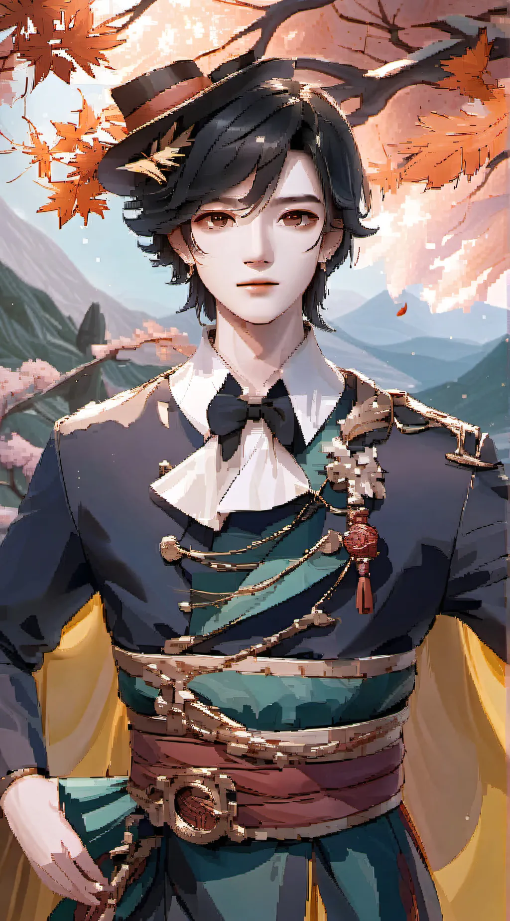 ai character: Саша background