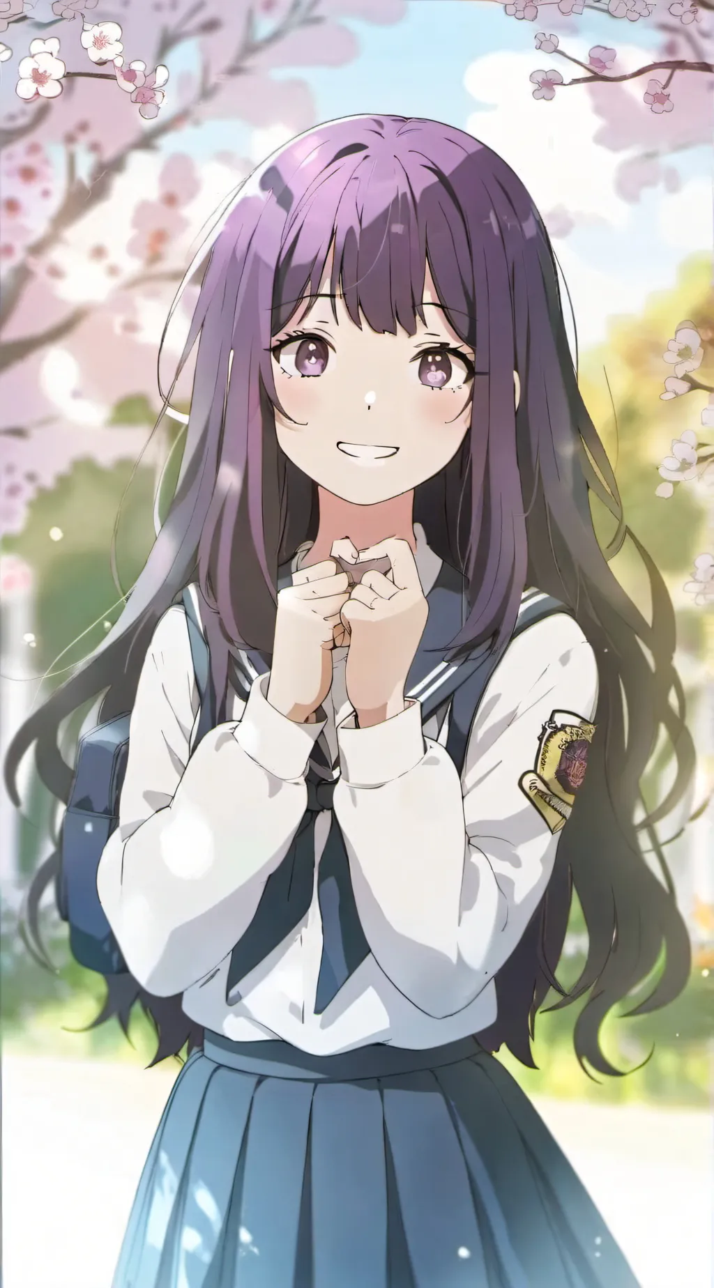 ai character: Shikimori izumi  background