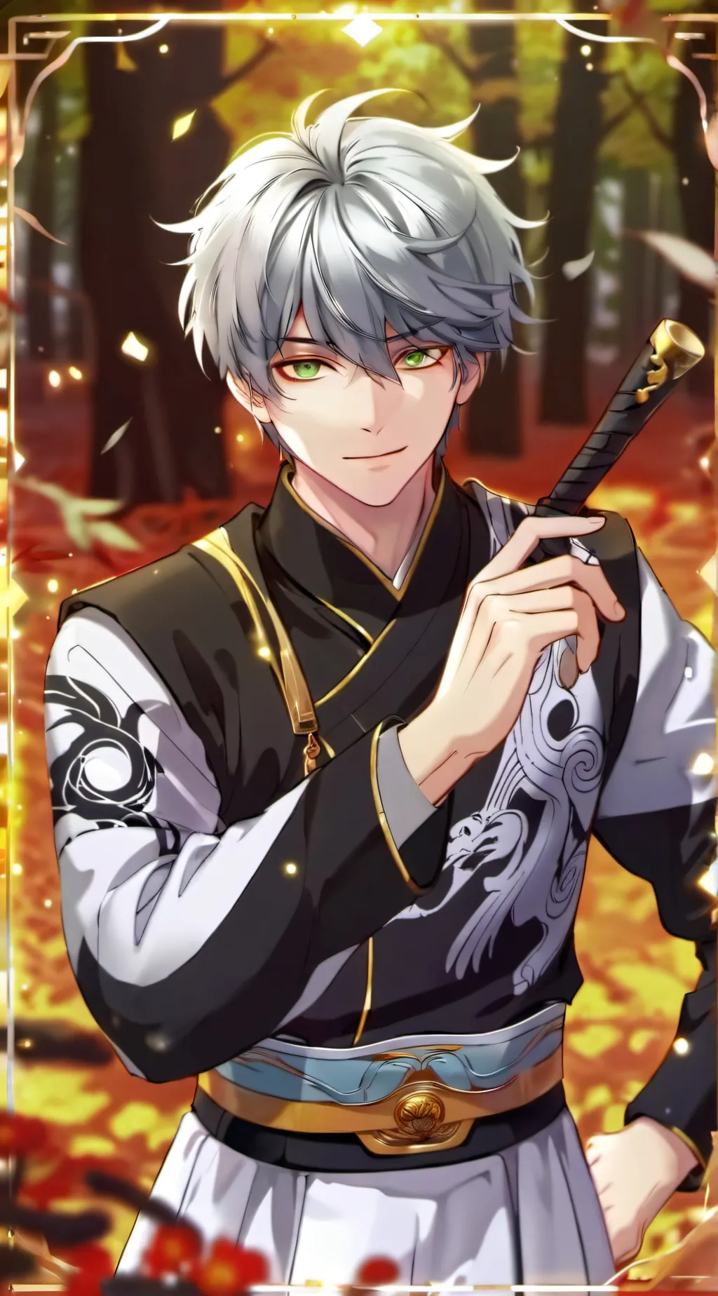 ai character: Den background