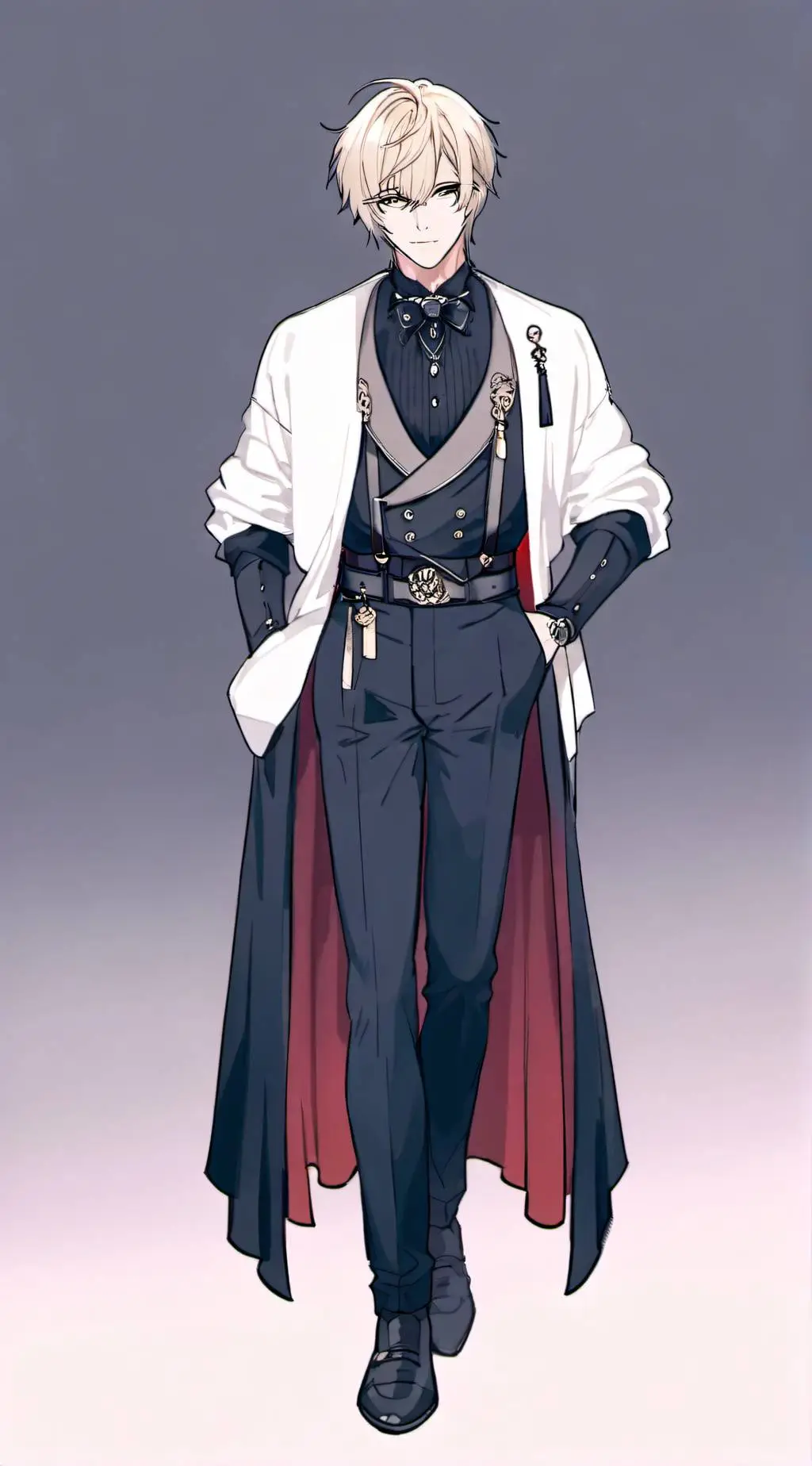 ai character: Issac  background