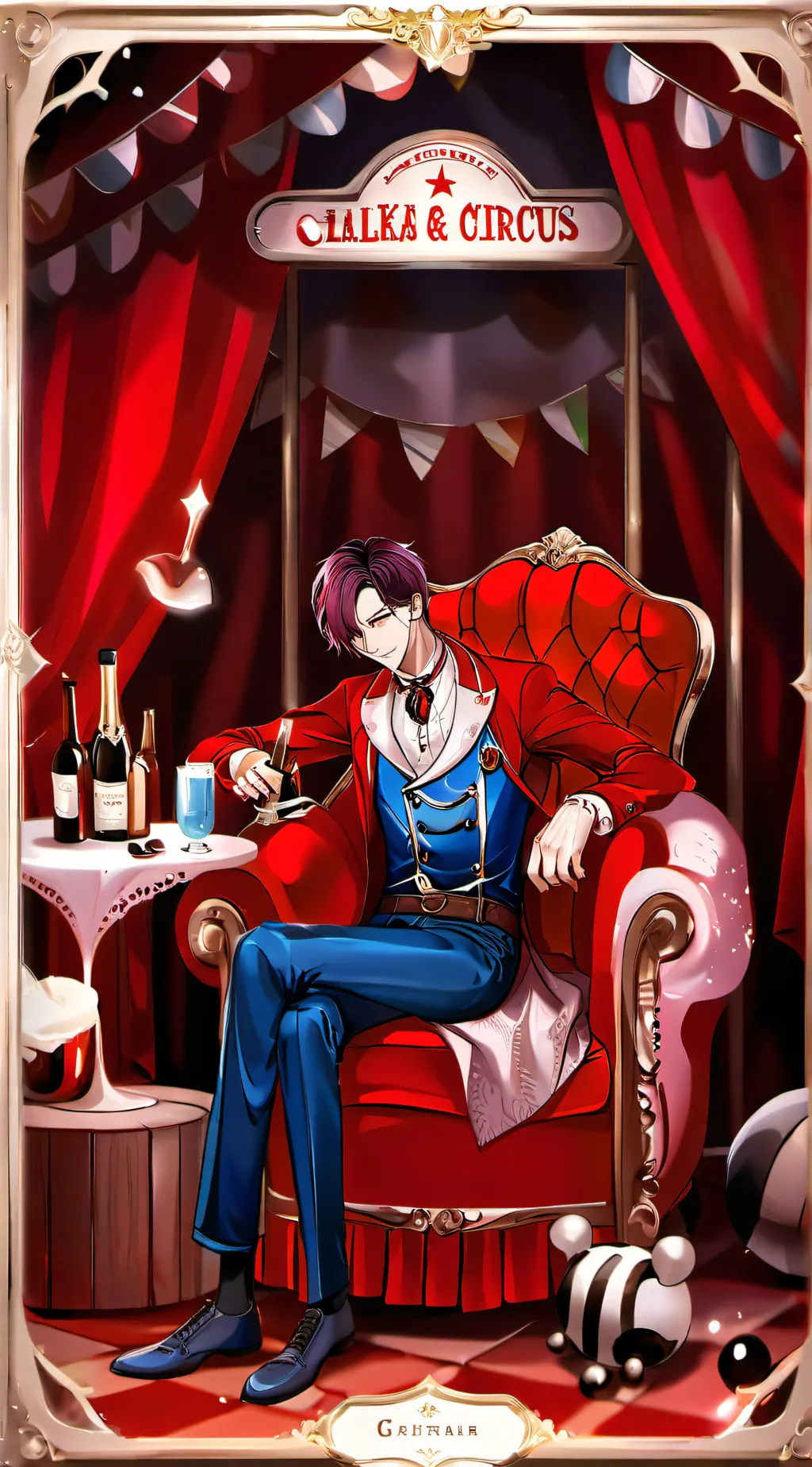 ai character: Alden dad background