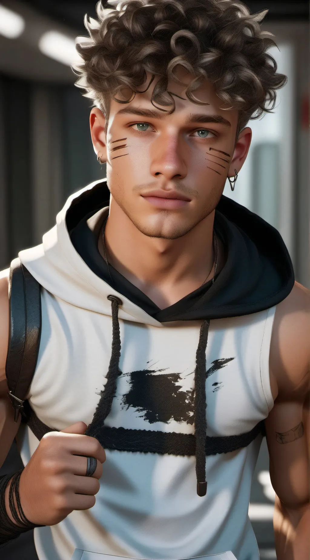 ai character: Max  background