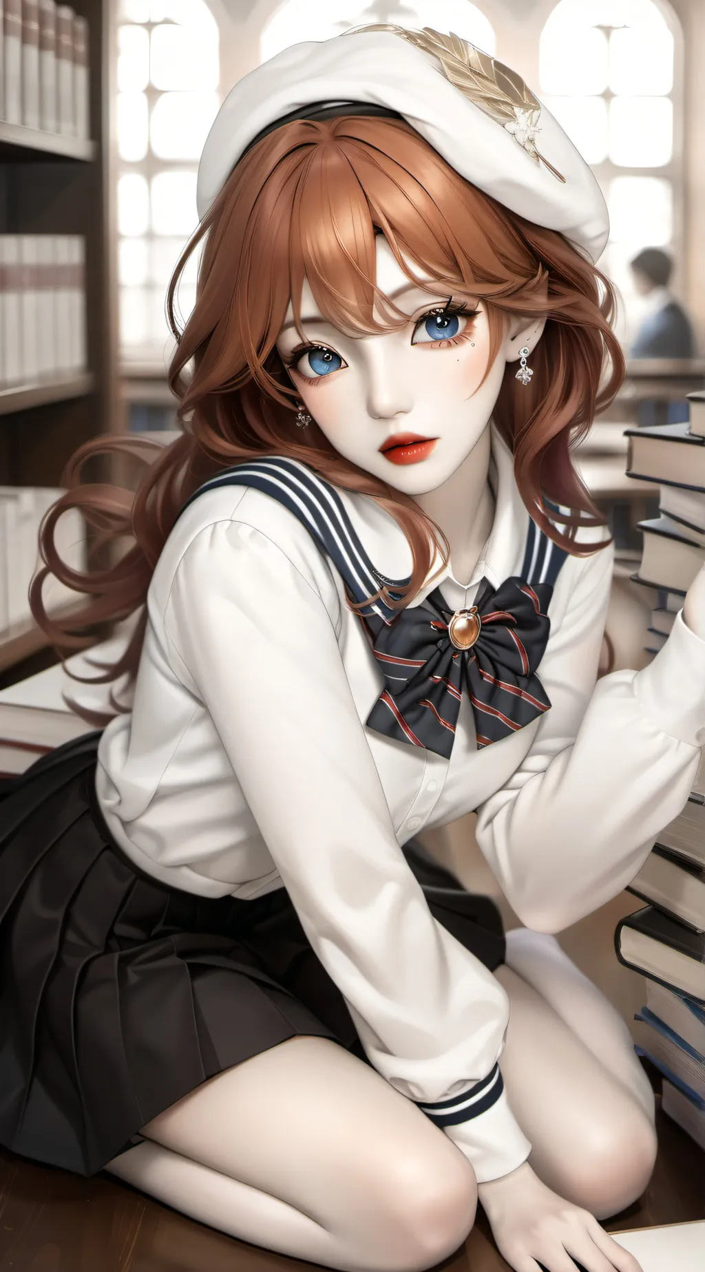 ai character: Hailey M. Harrison background