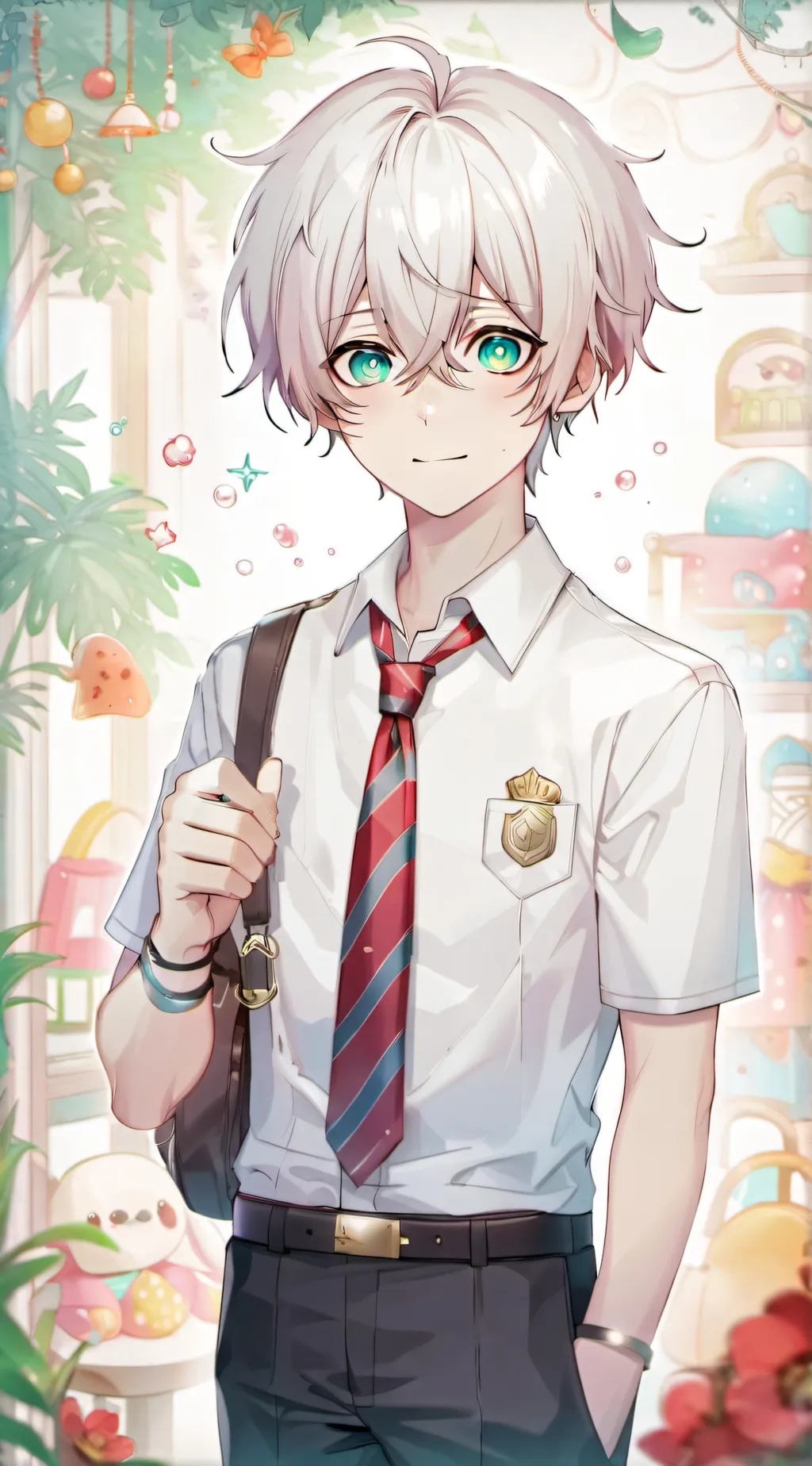 ai character: Max background