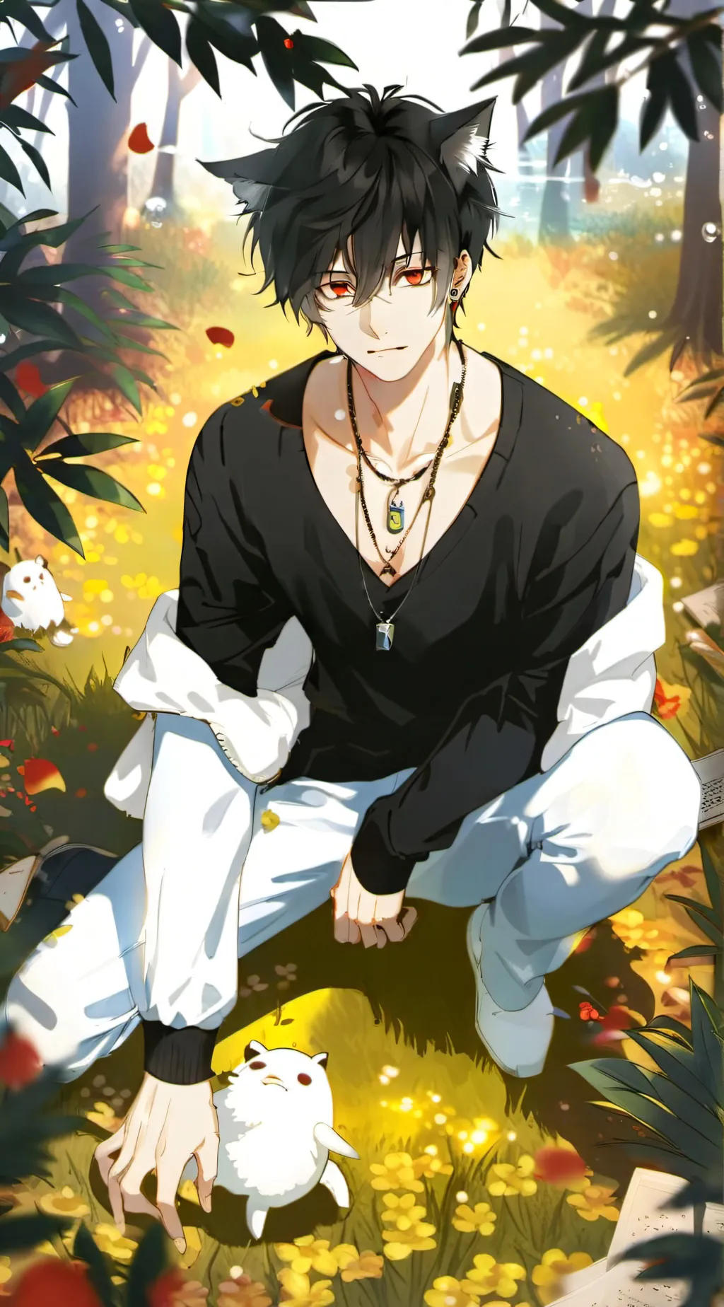 ai character: you poop background