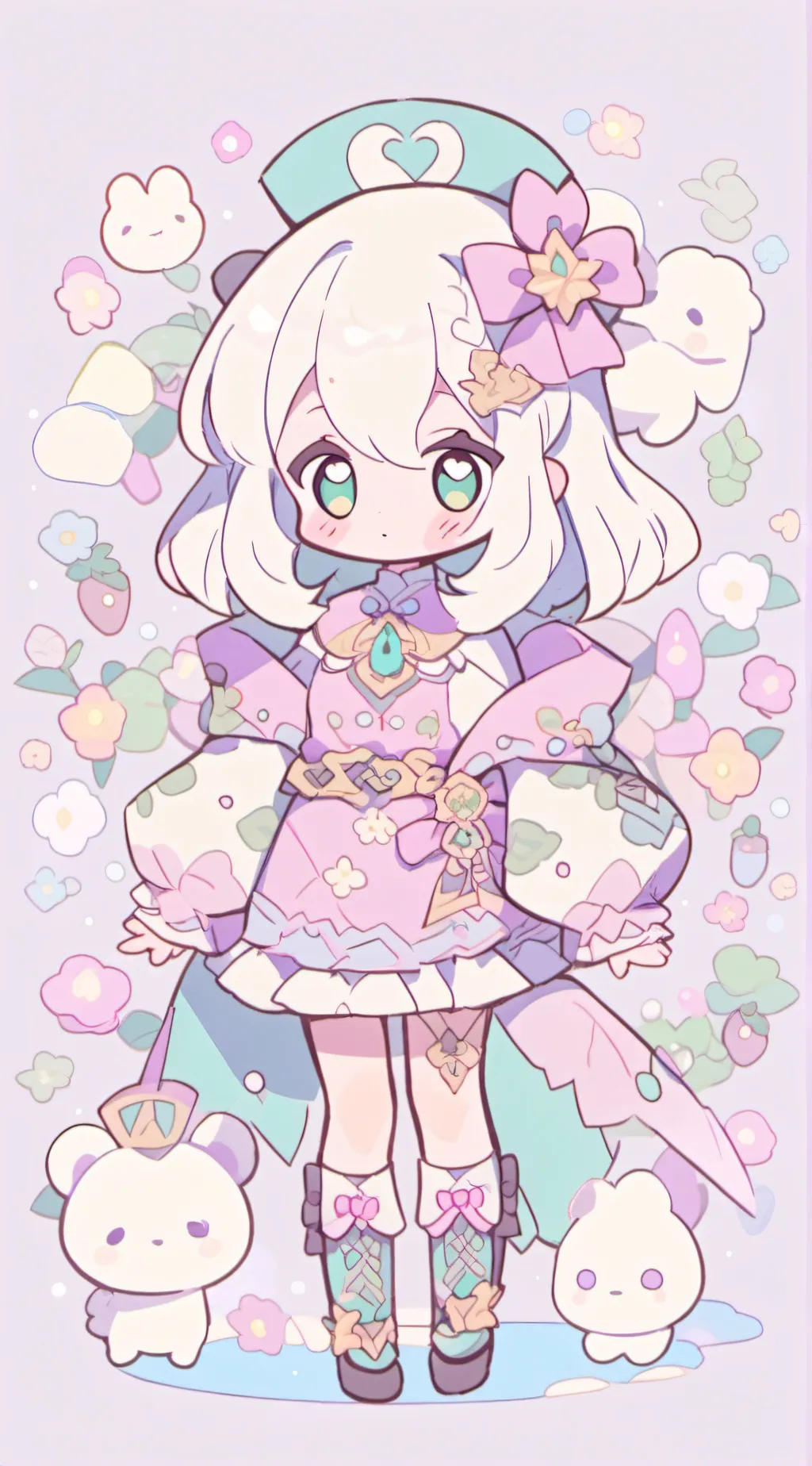 ai character: Class room 1A background