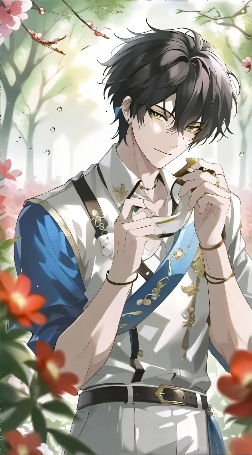 ai character: leo background