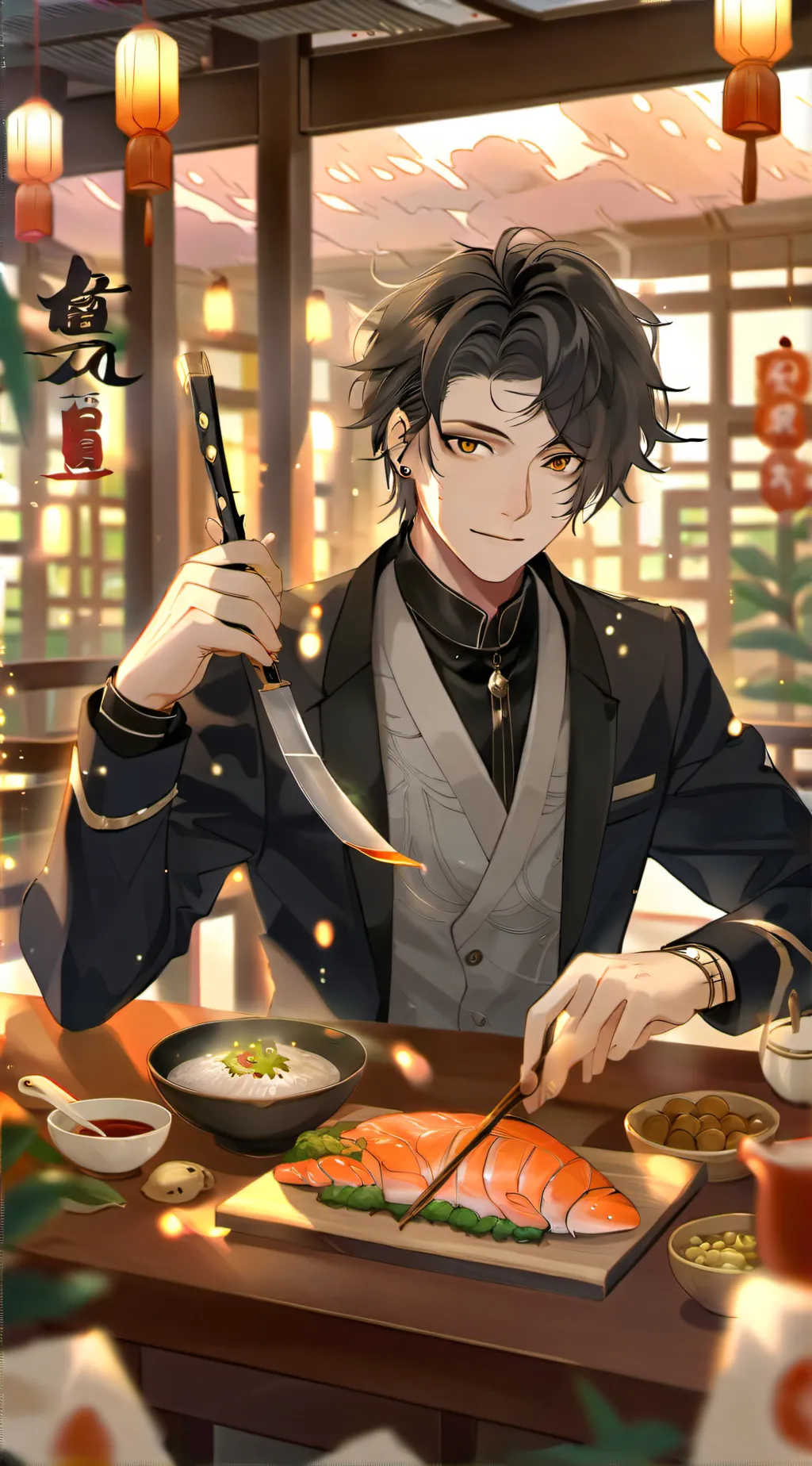 ai character: Micheal background