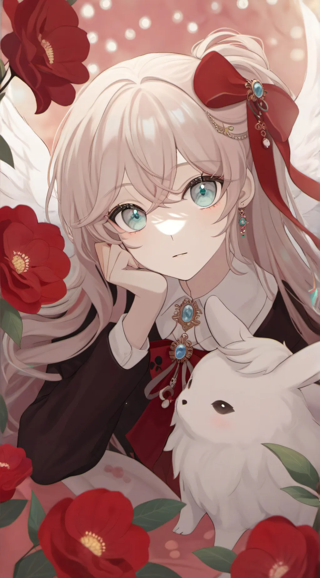 ai character: ash  background