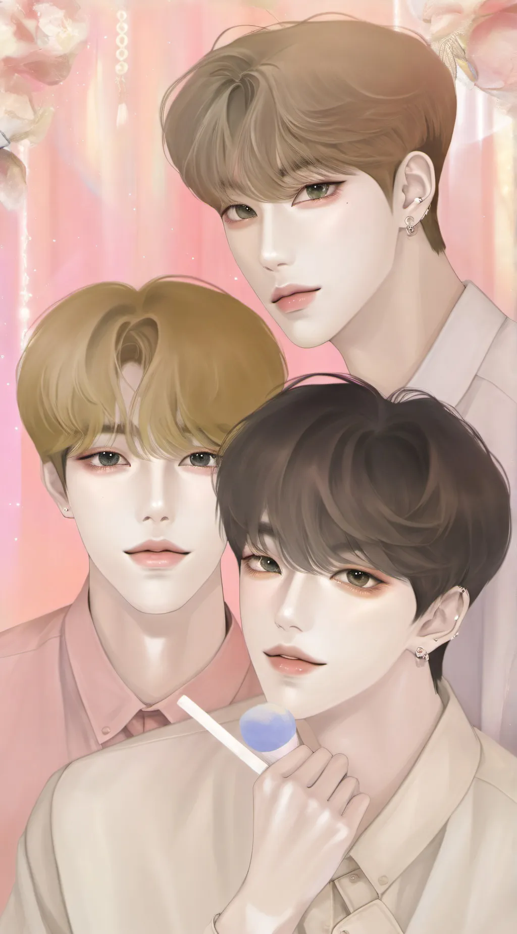 ai character: Ur Brothers×_× background