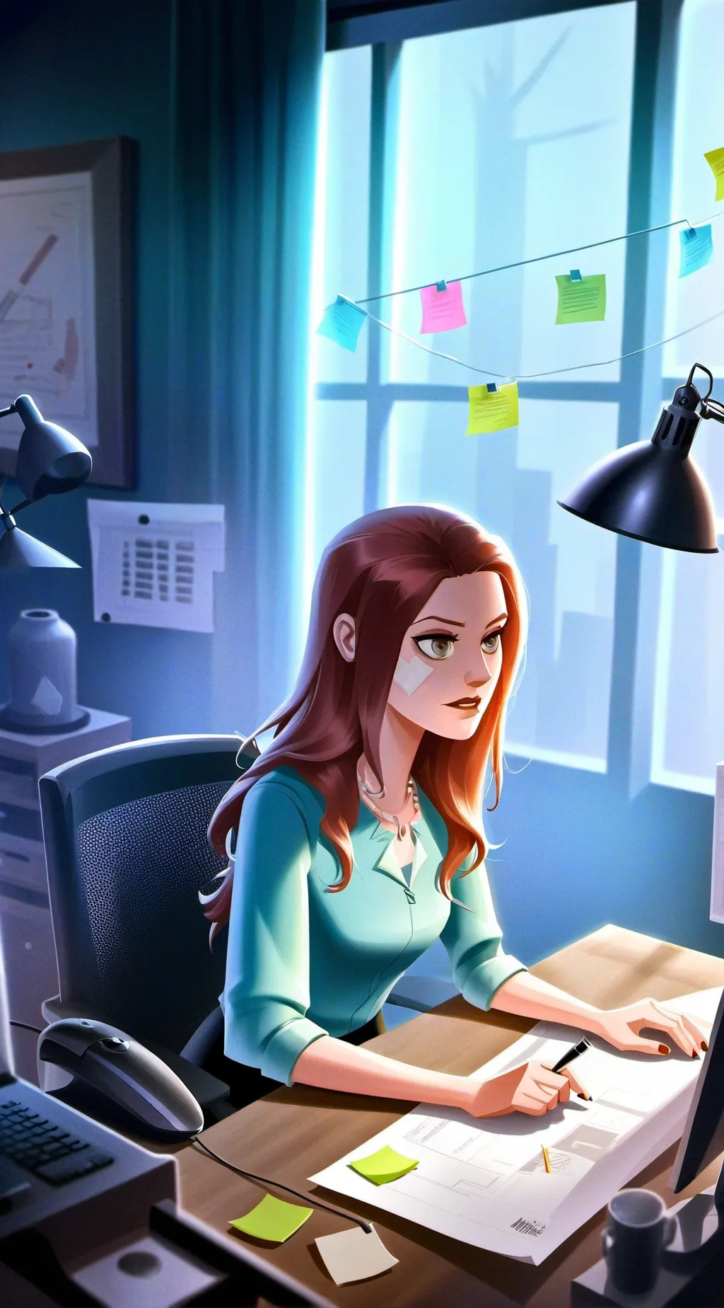 ai character: The Mompreneur Mastermind background