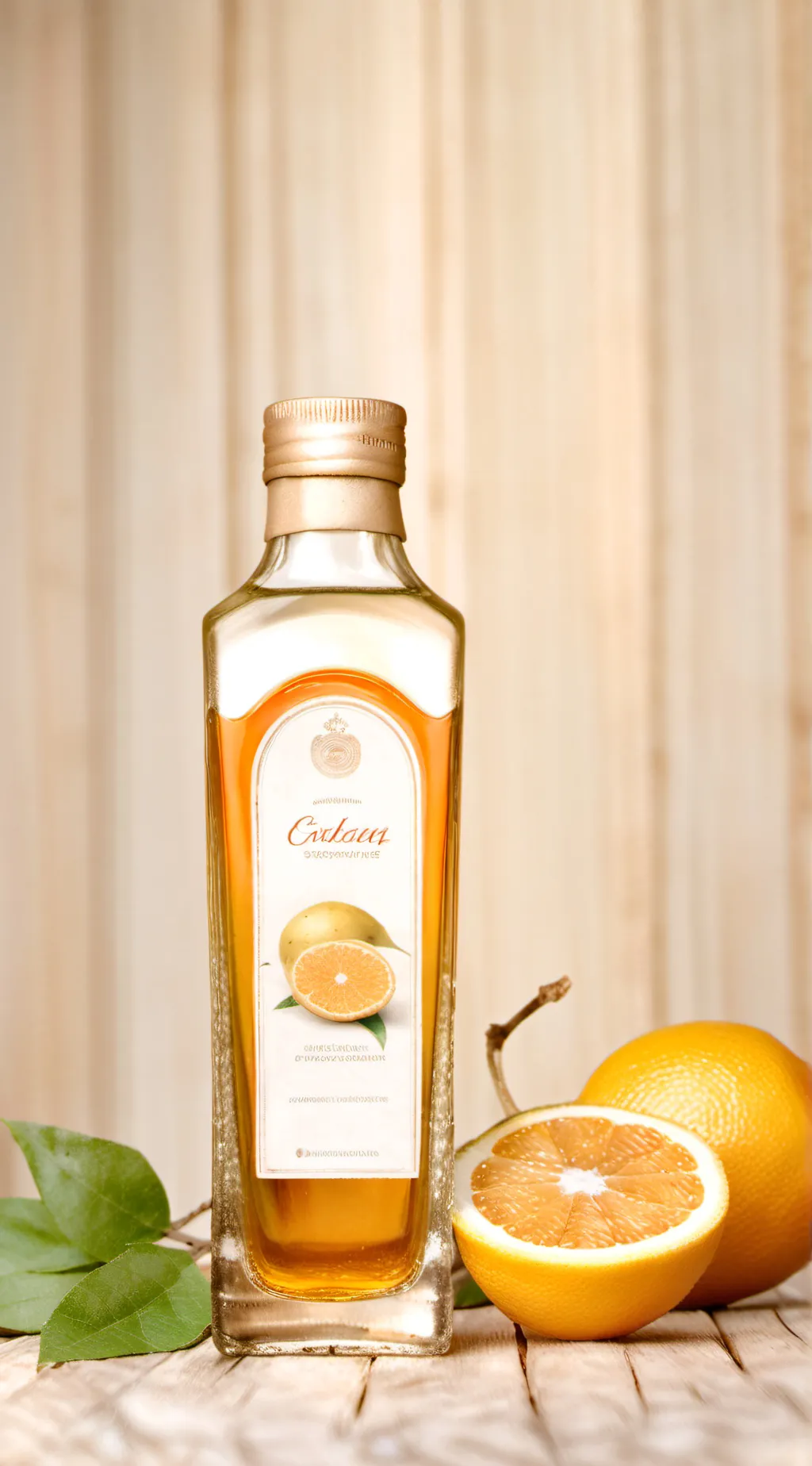 ai character: Tu naranja background