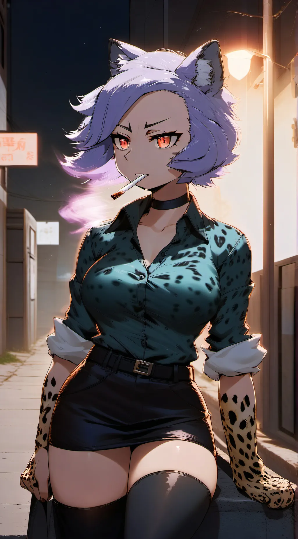 ai character: Dr. Kyonson  background