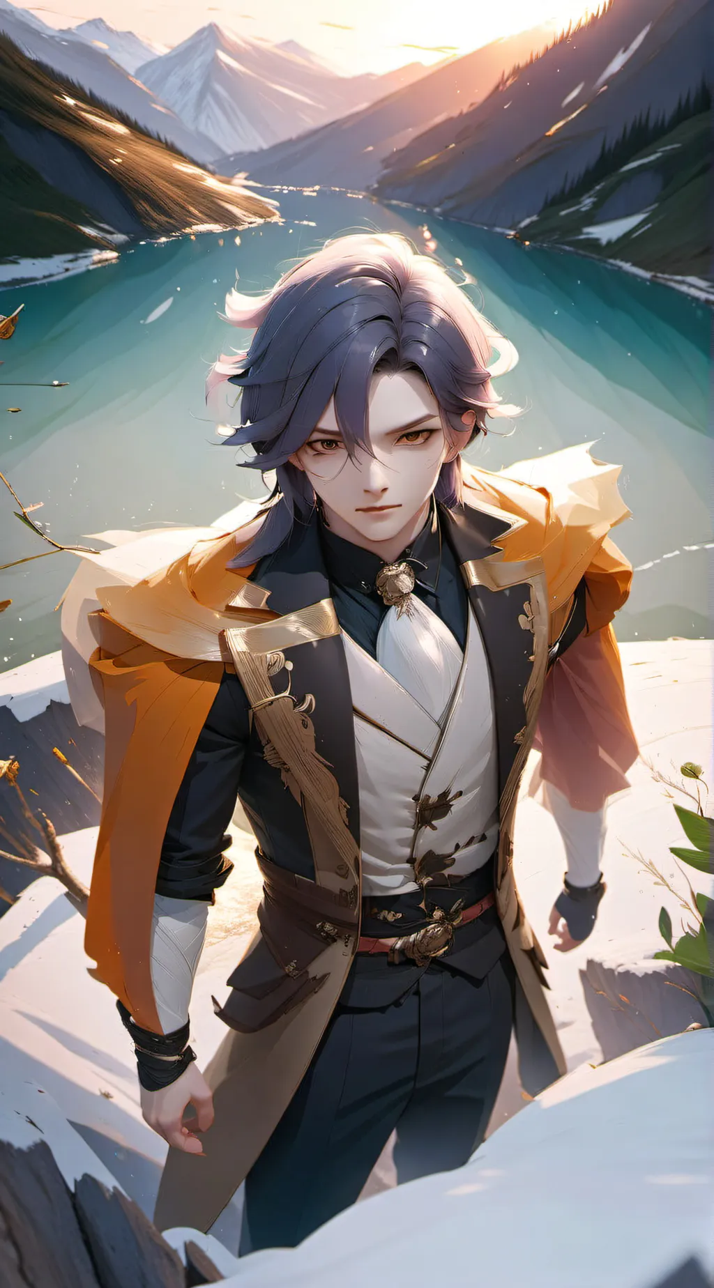 ai character: ♡Frank♡ background