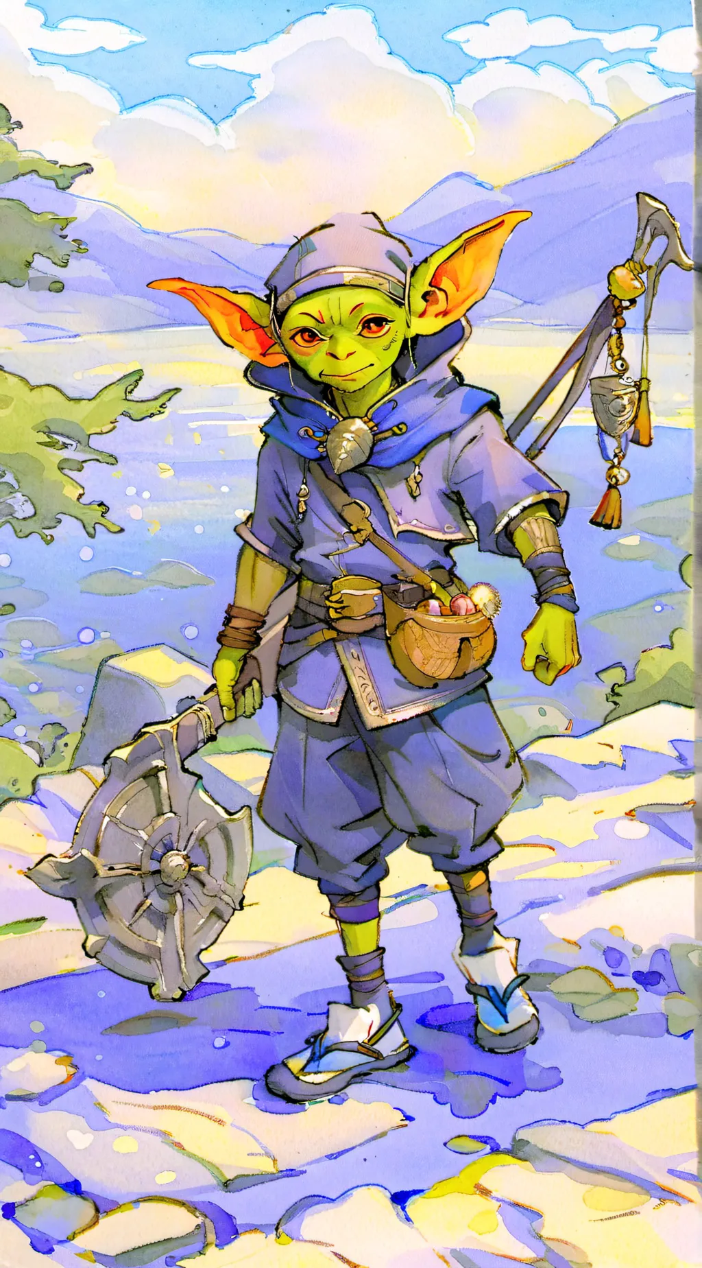 ai character: koople background