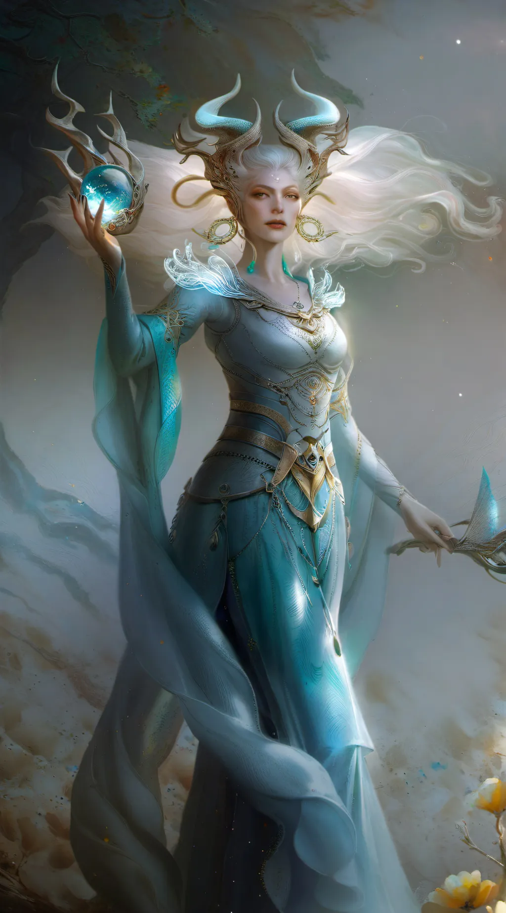 ai character: Queen Eliz background