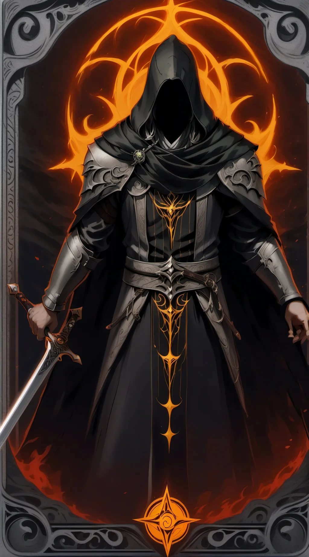 ai character: absolute nothing background