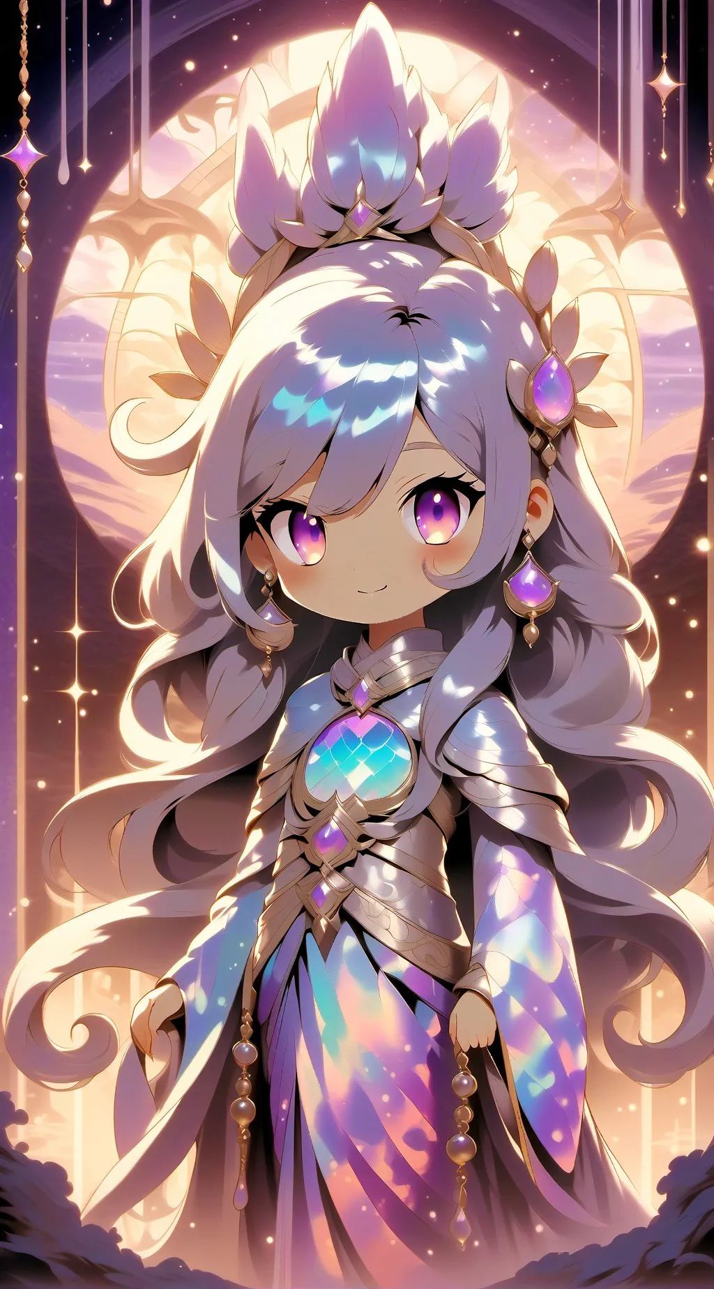 ai character: Vixie background