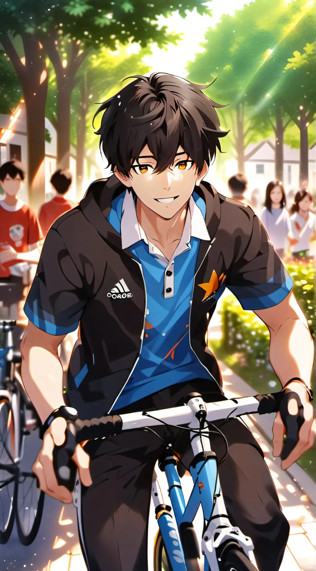 ai character: Oscar  background