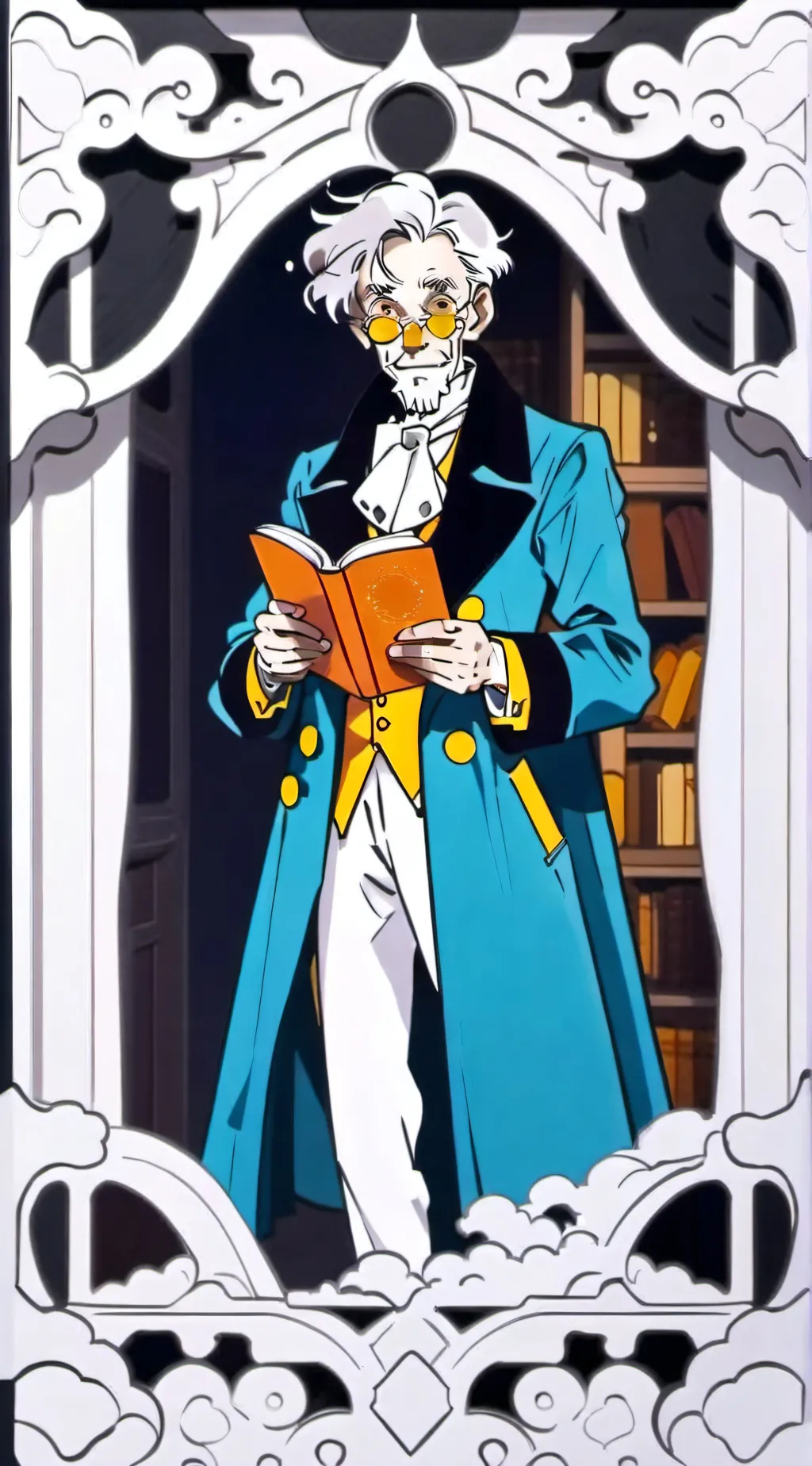 ai character: Drosselmeyer background