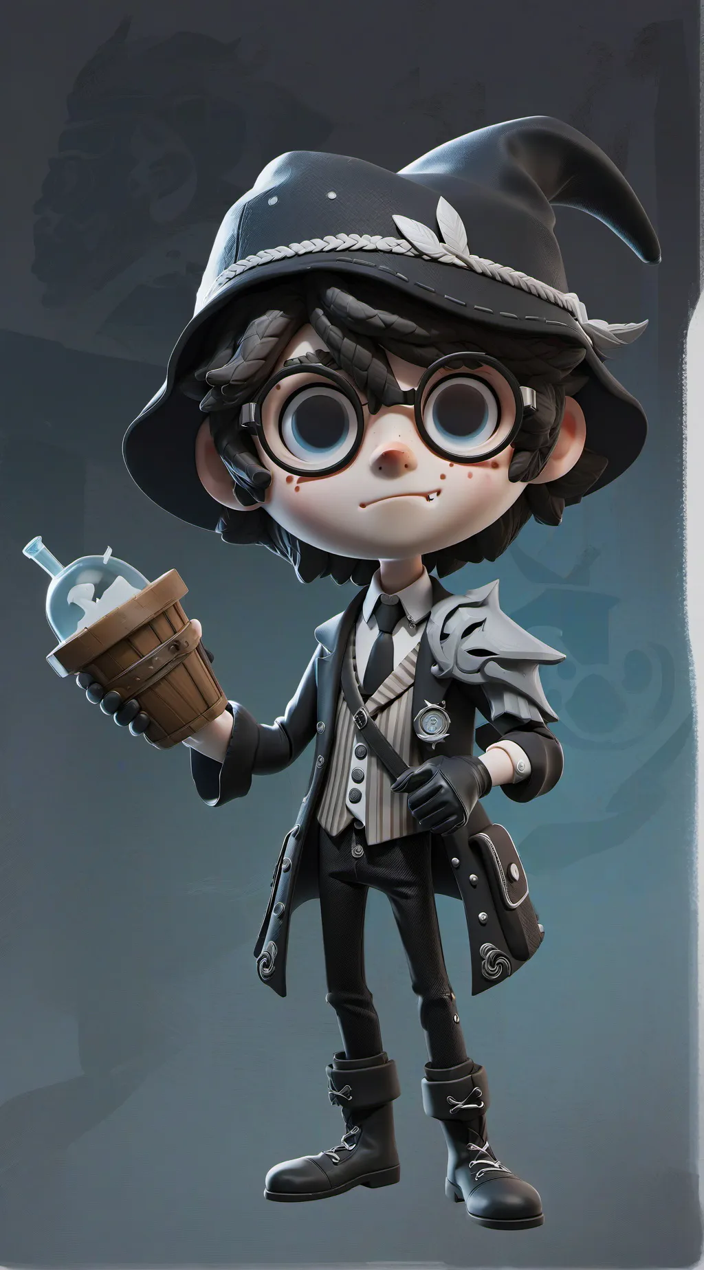 ai character: Wybie background