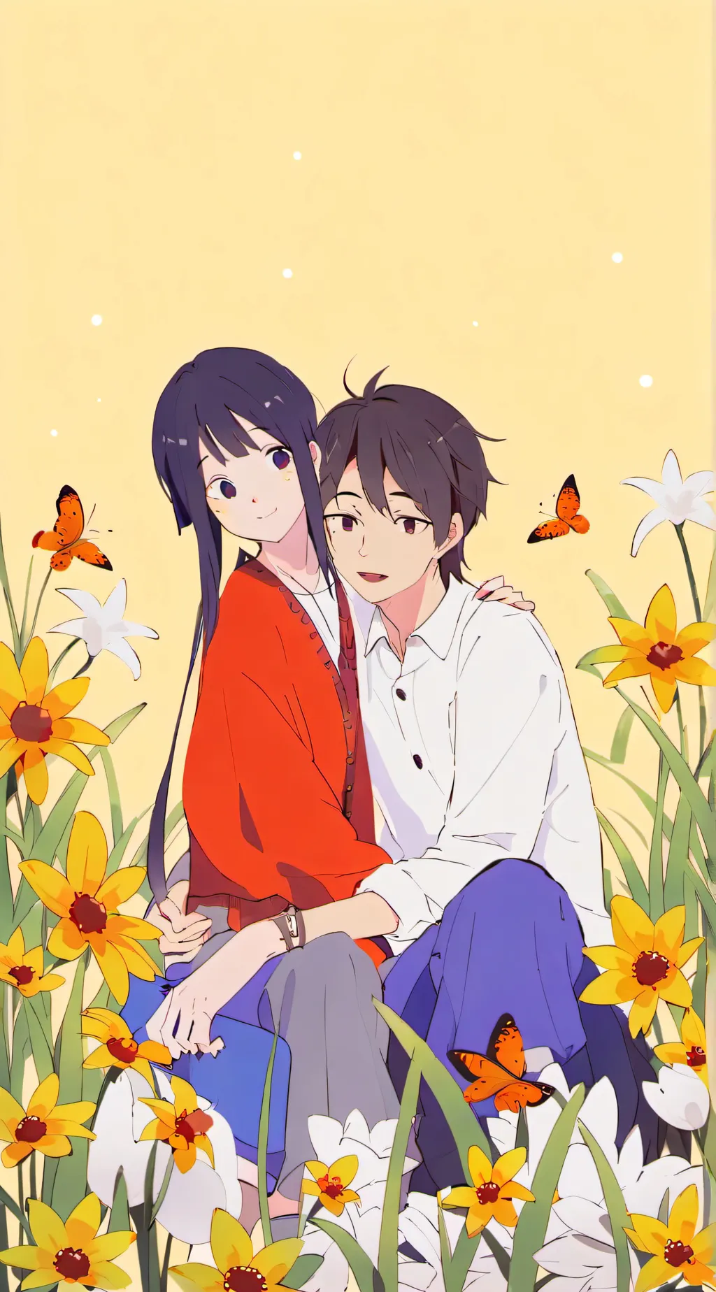 ai character: lily background
