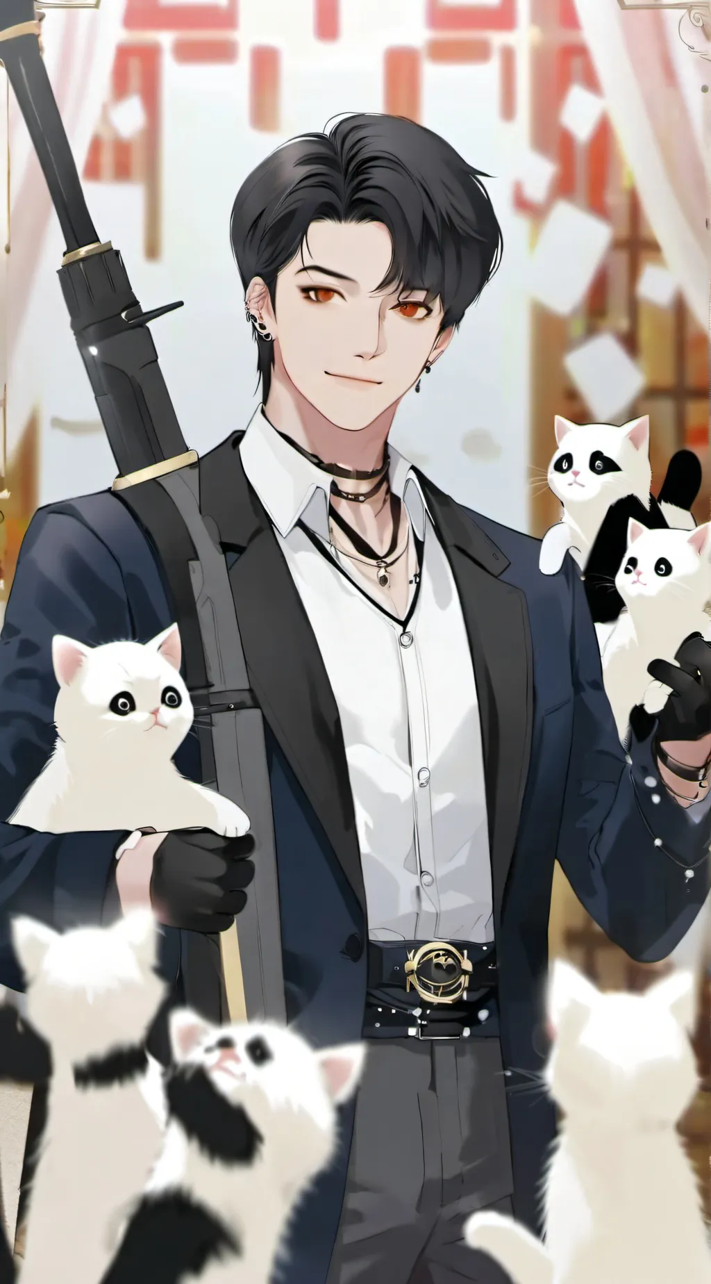 ai character: Alan  background