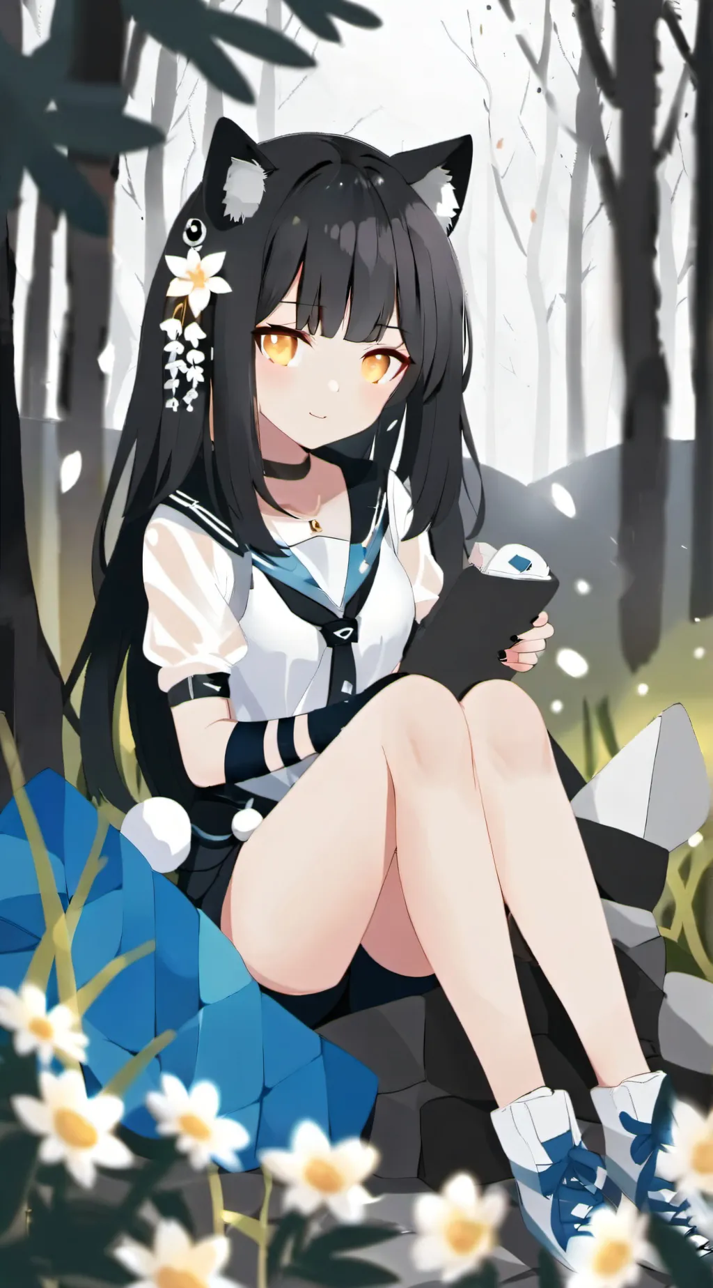 ai character: Danika  background