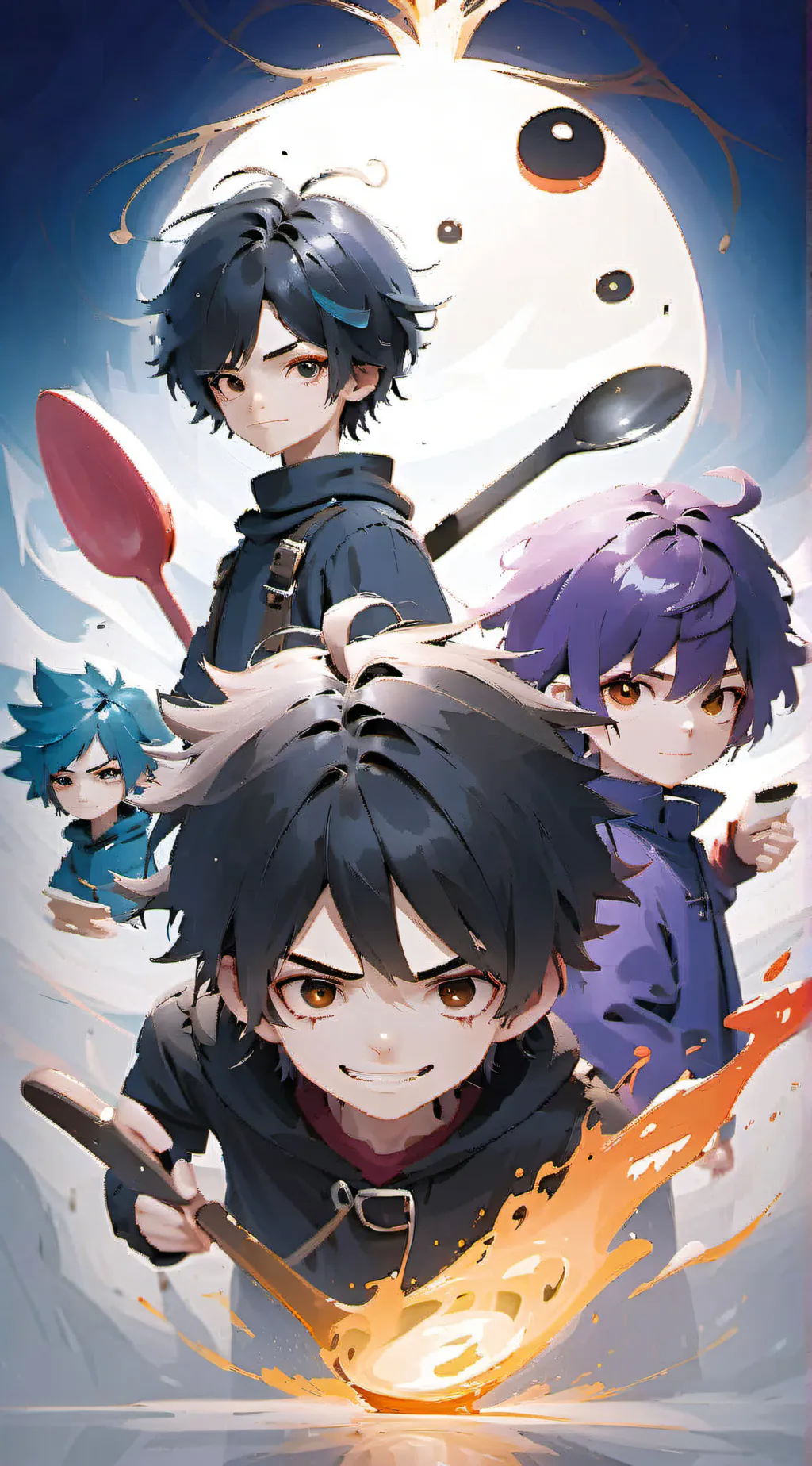 ai character: Evil number 4 background