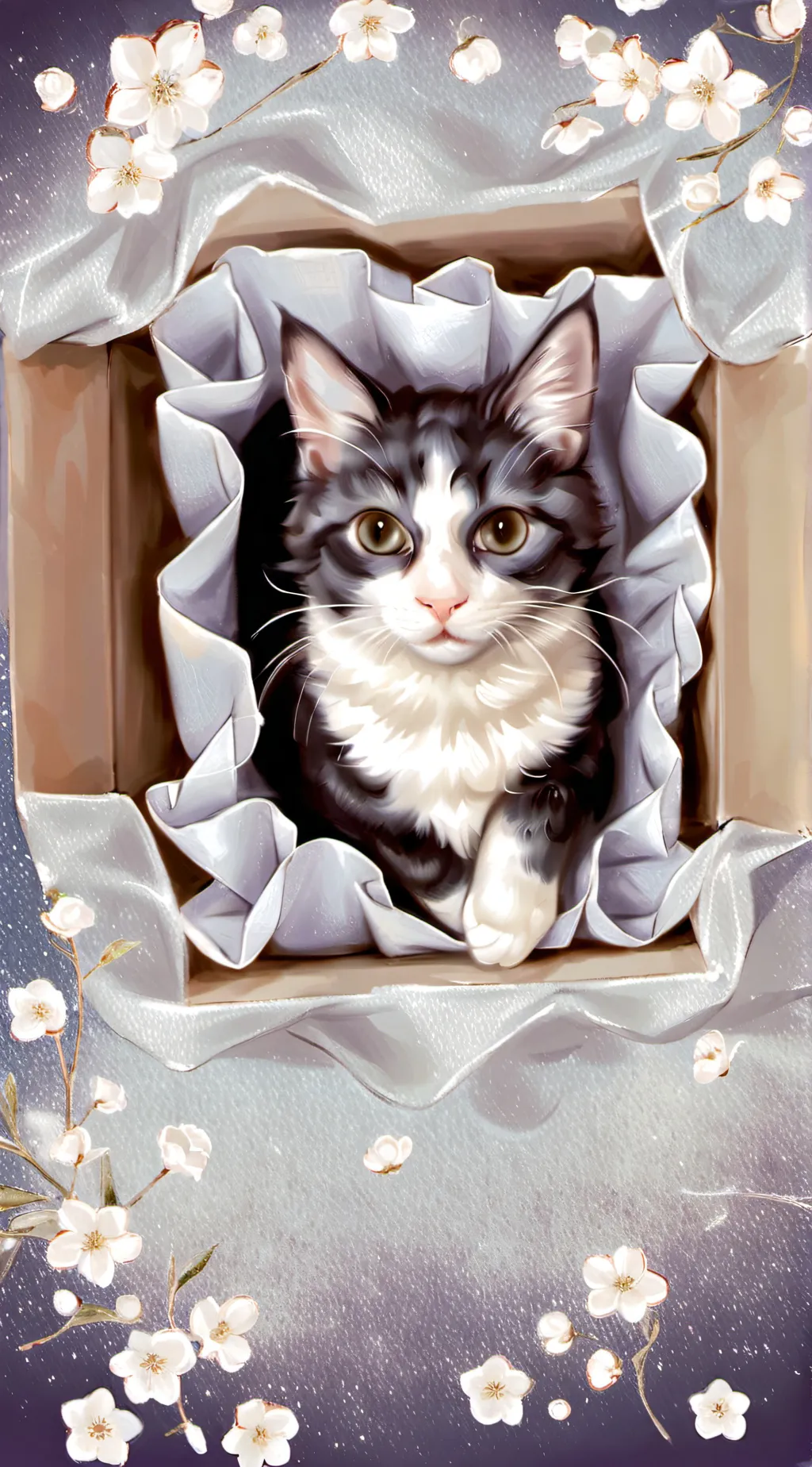 ai character: Cats background