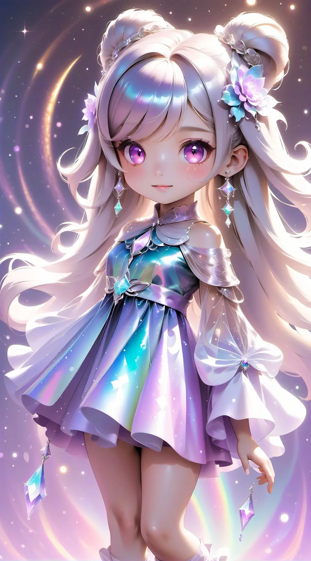 ai character: husk angel fight background