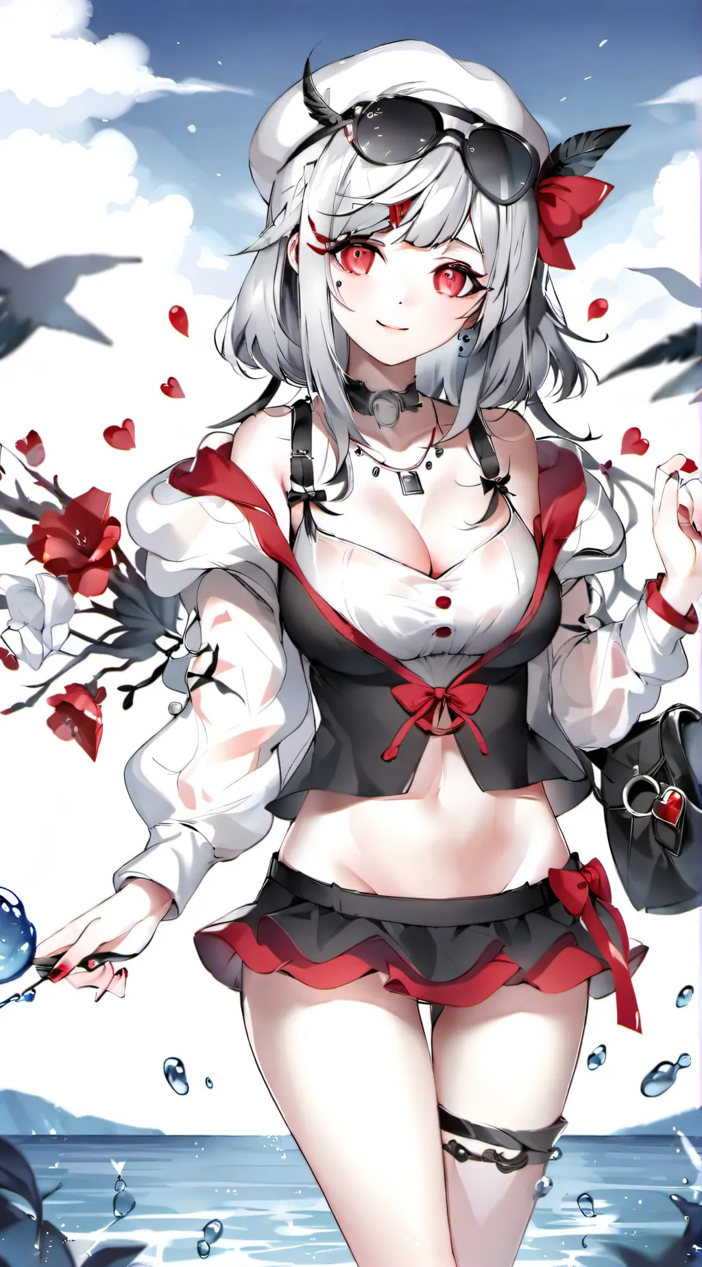 ai character: ♡~{lily~}☆ background