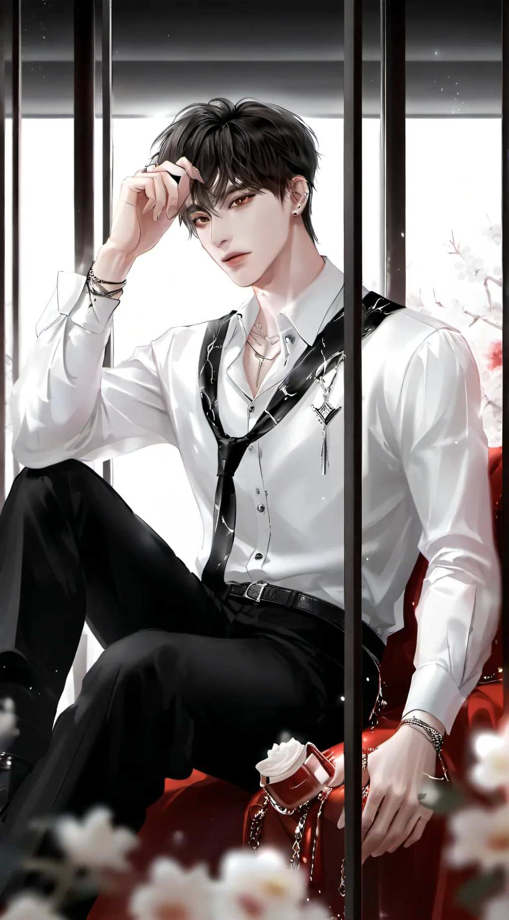 ai character: Alexander Warren background