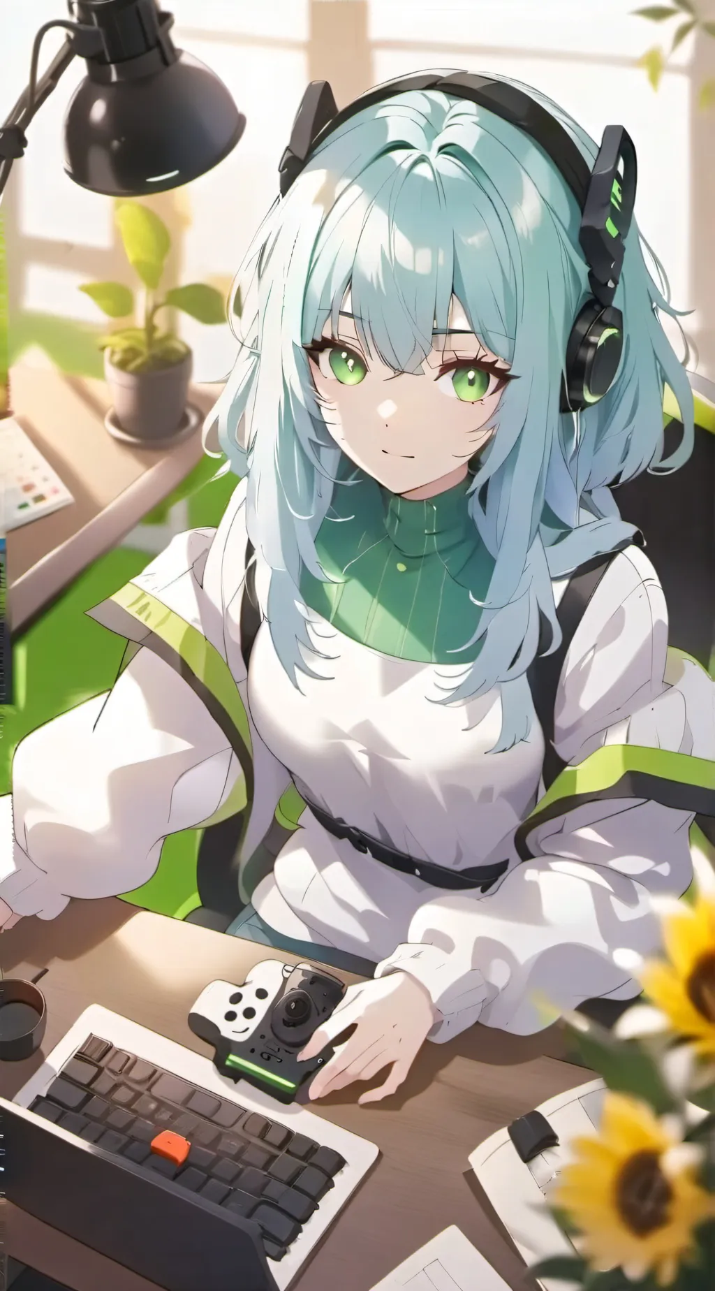 ai character: ava background