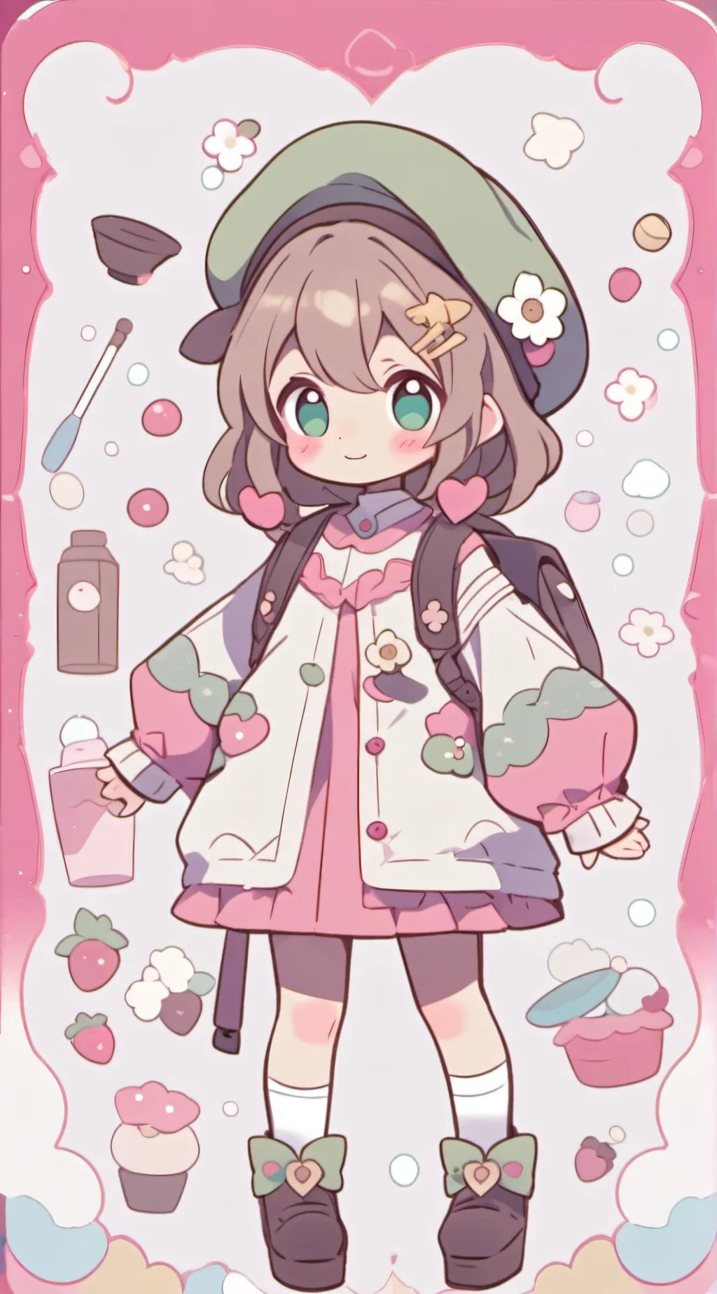 ai character: Cicia  background