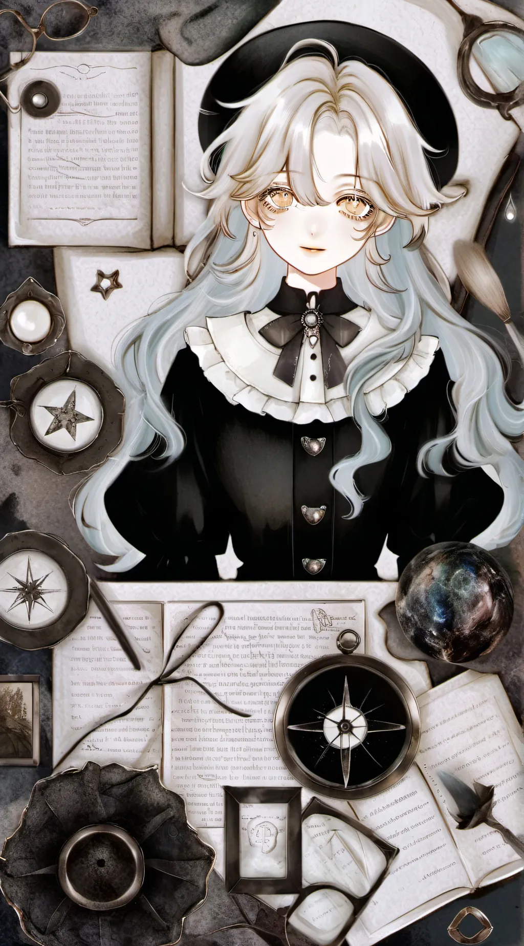 ai character: School background