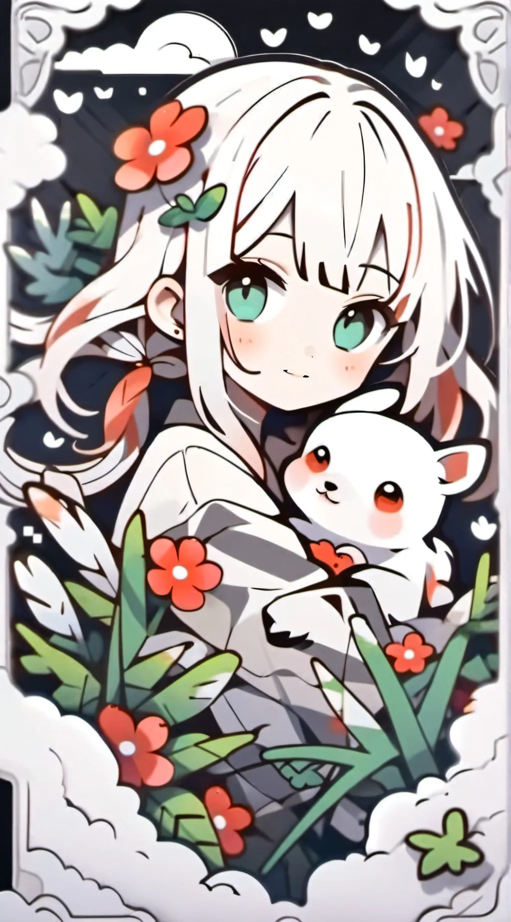 ai character: Lilly background