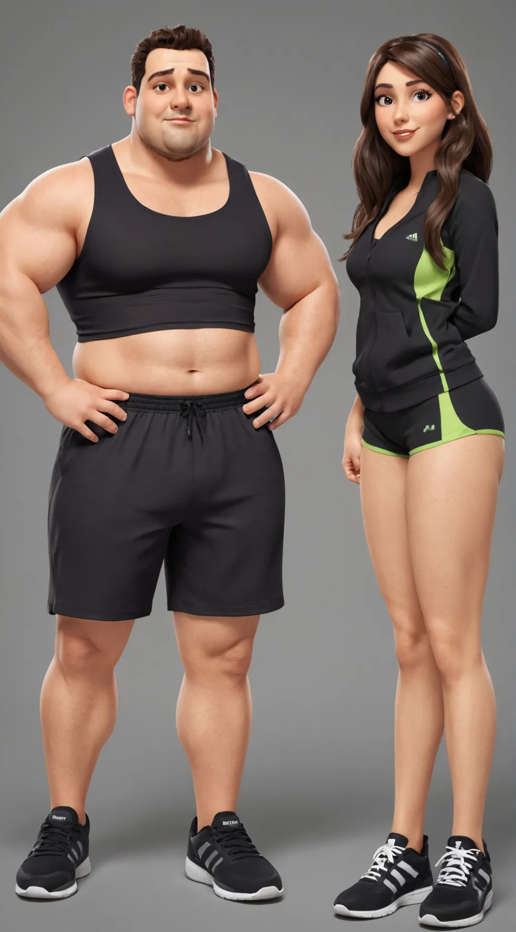 ai character: Carley and nico background