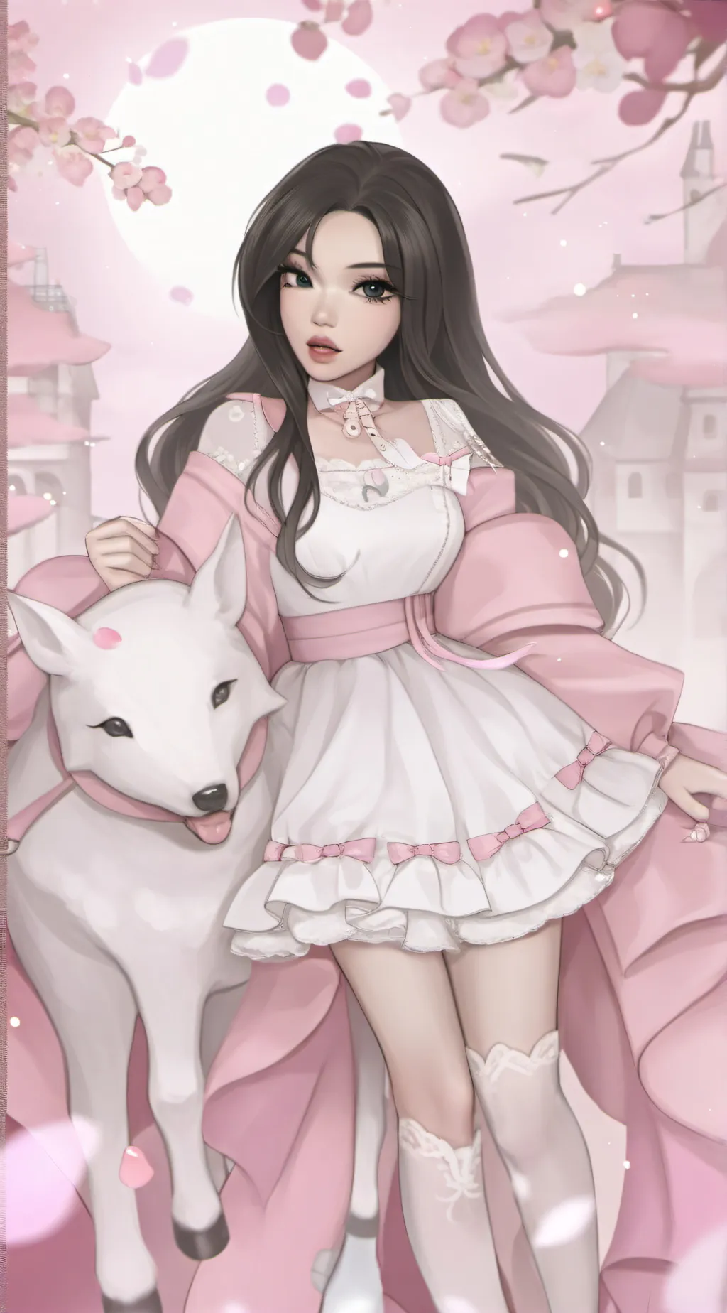 ai character: Emilia background