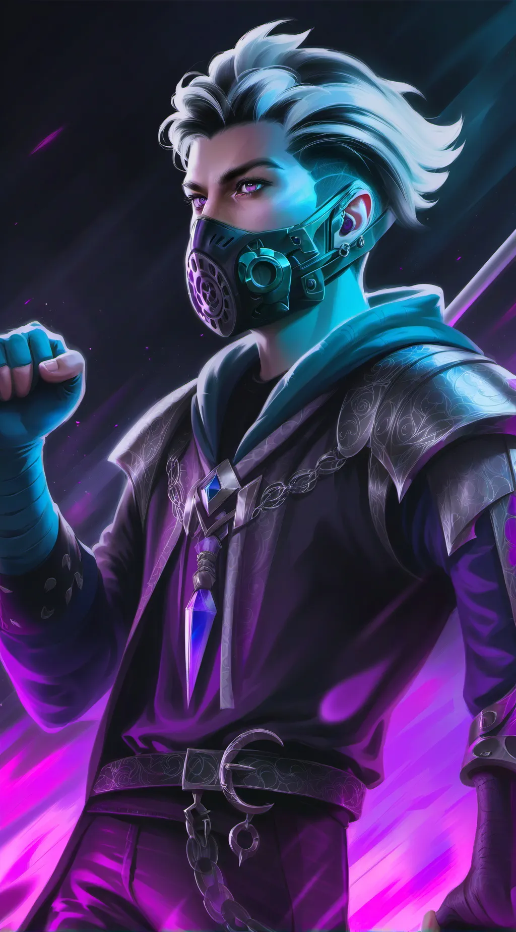 ai character: 😈DRACO😈 background