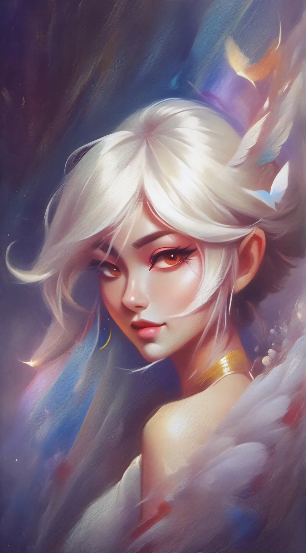 ai character: Angel Dust background