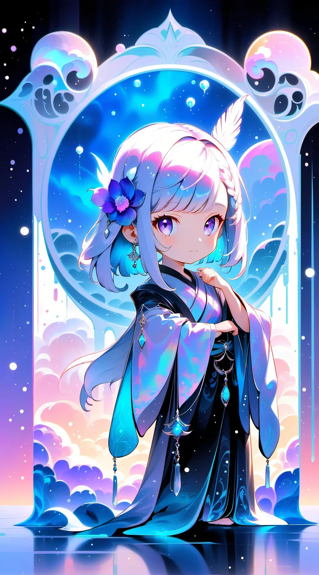 ai character: end game  background